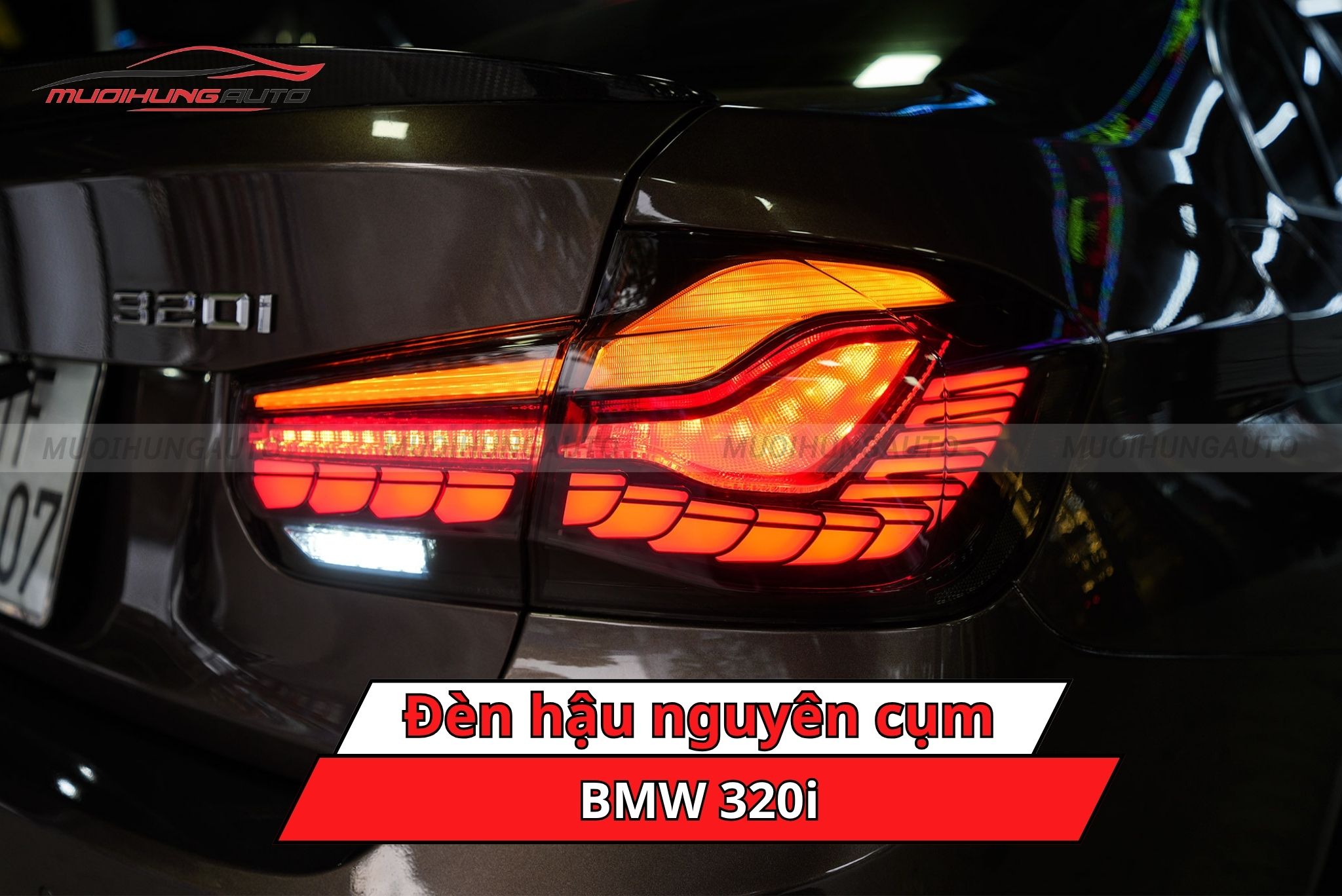 Đèn hậu nguyên cụm cho BMW 320i