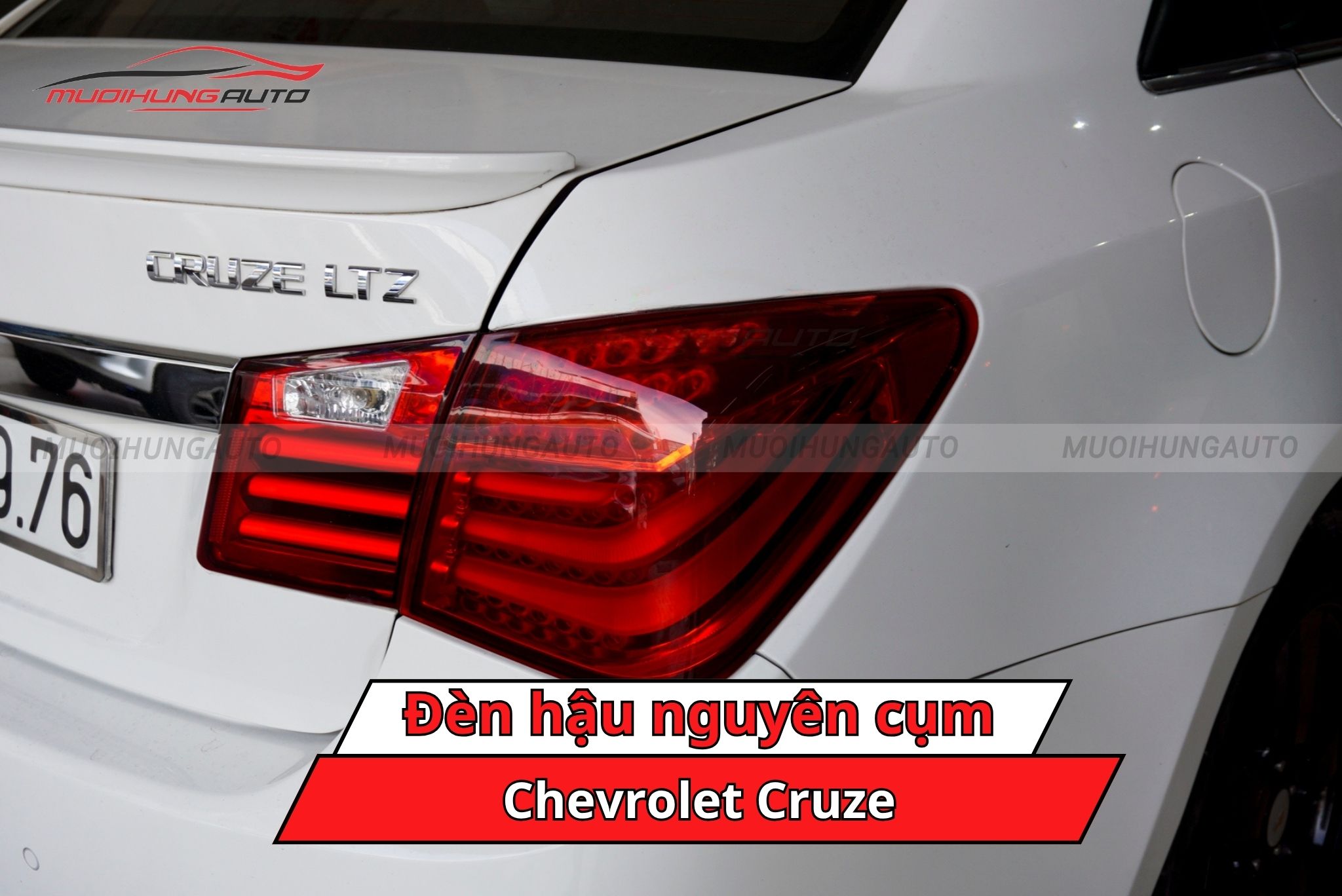 Đèn hậu nguyên cụm cho Chevrolet Cruze