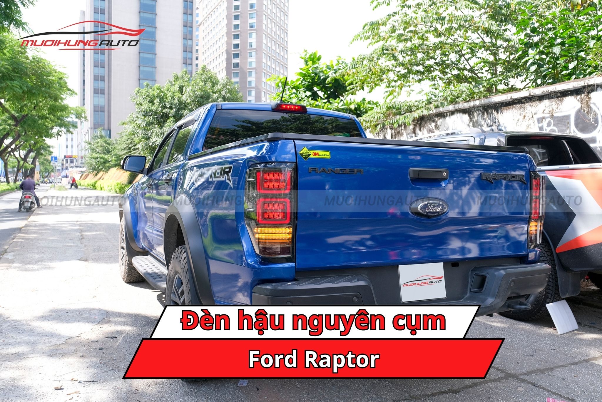 Đèn hậu nguyên cụm cho Ford Raptor