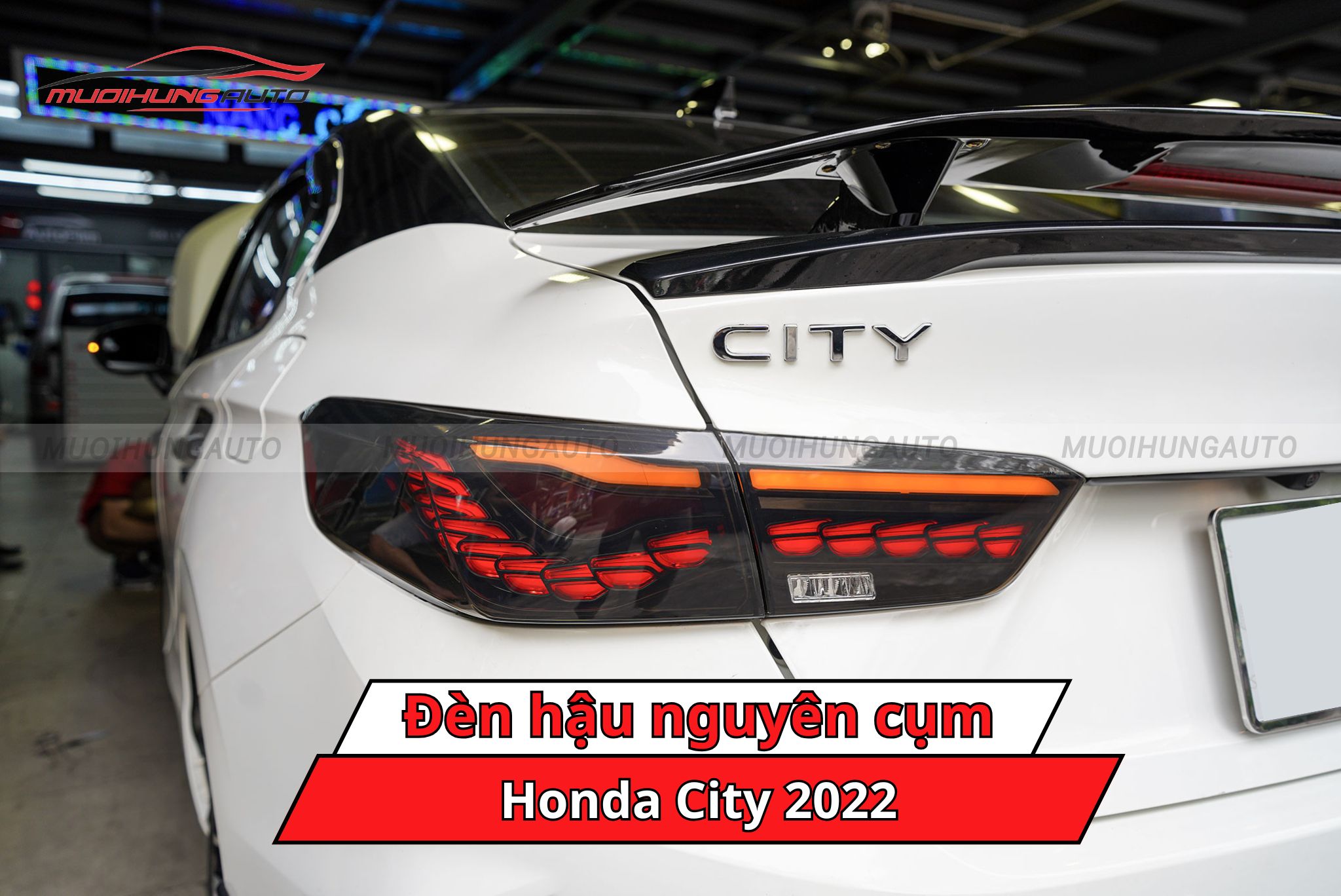 Đèn hậu nguyên cụm cho Honda City 2022