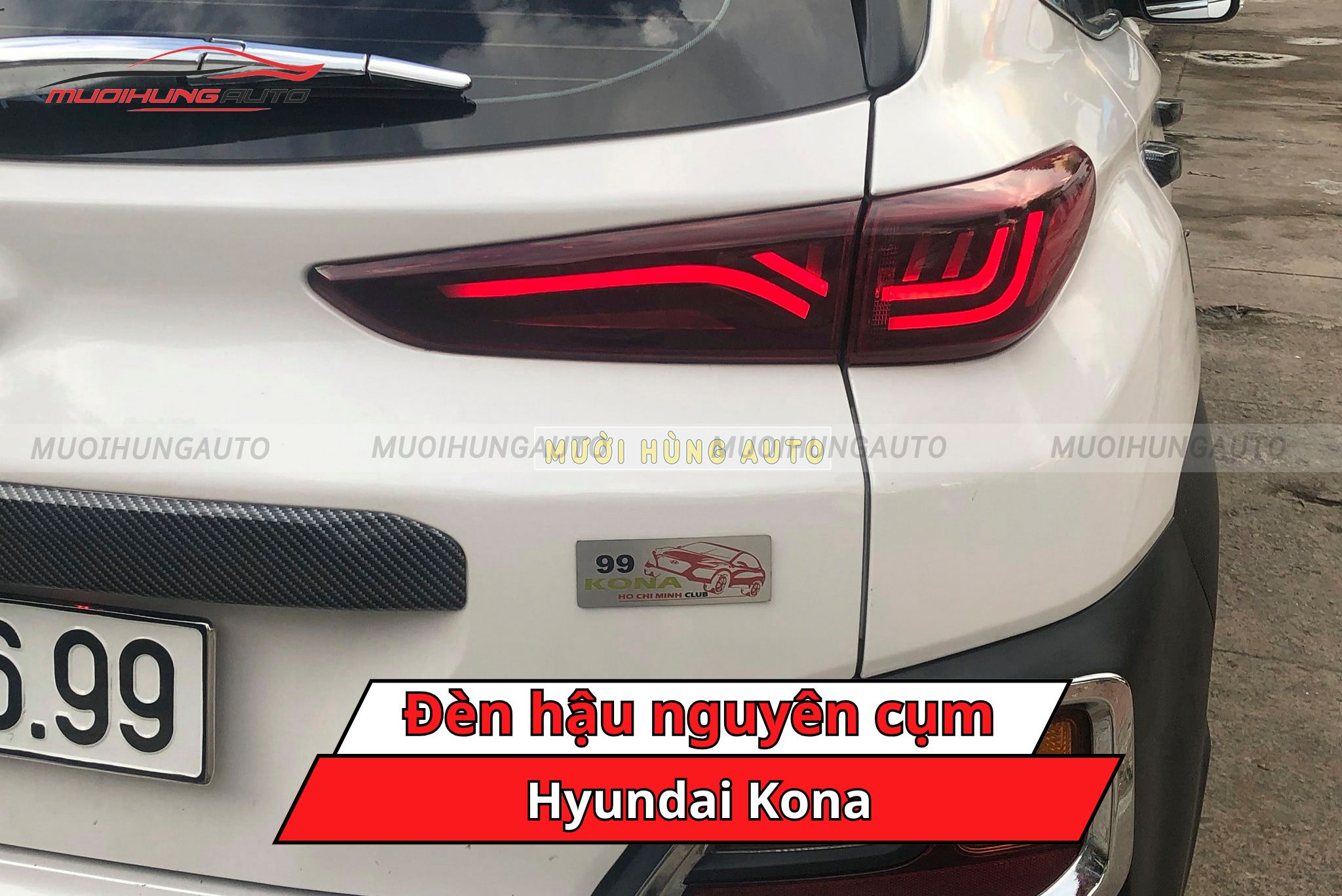 Đèn hậu nguyên cụm cho Hyundai Kona