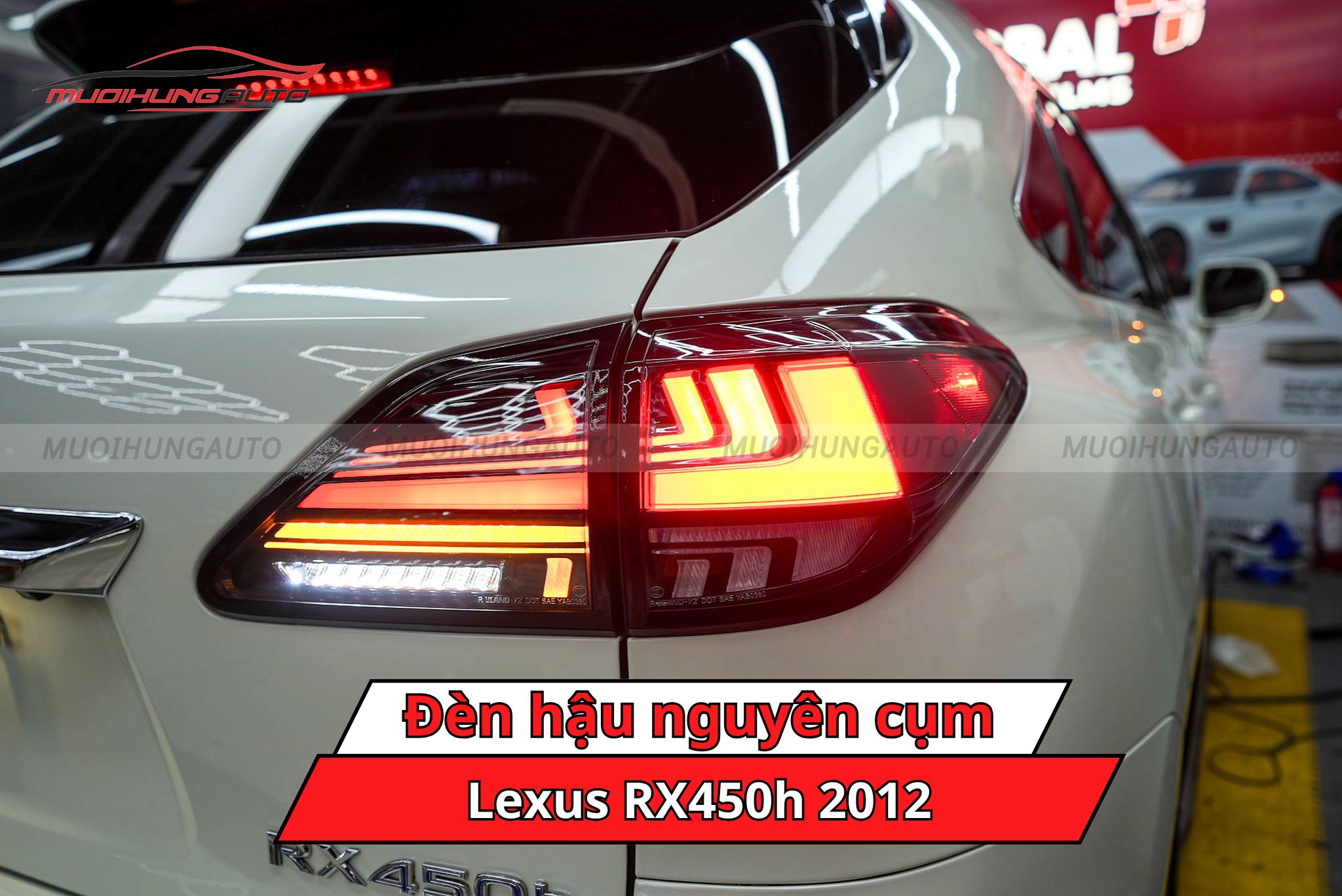 Đèn hậu nguyên cụm cho Lexus RX450h 2012