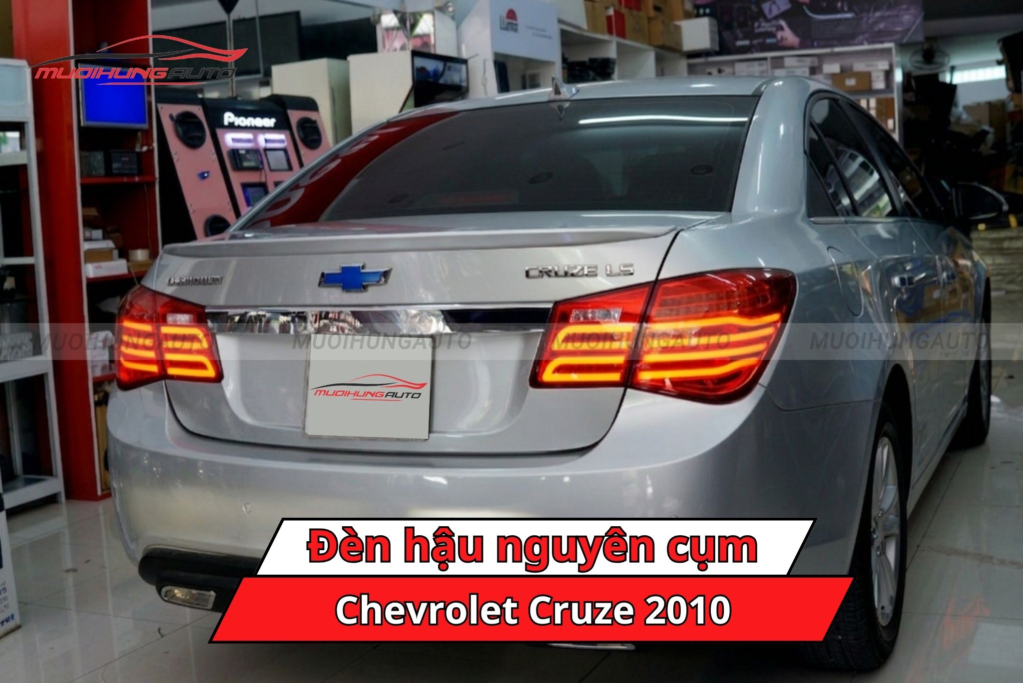 Đèn hậu nguyên cụm cho ô tô Chevrolet Cruze 2010