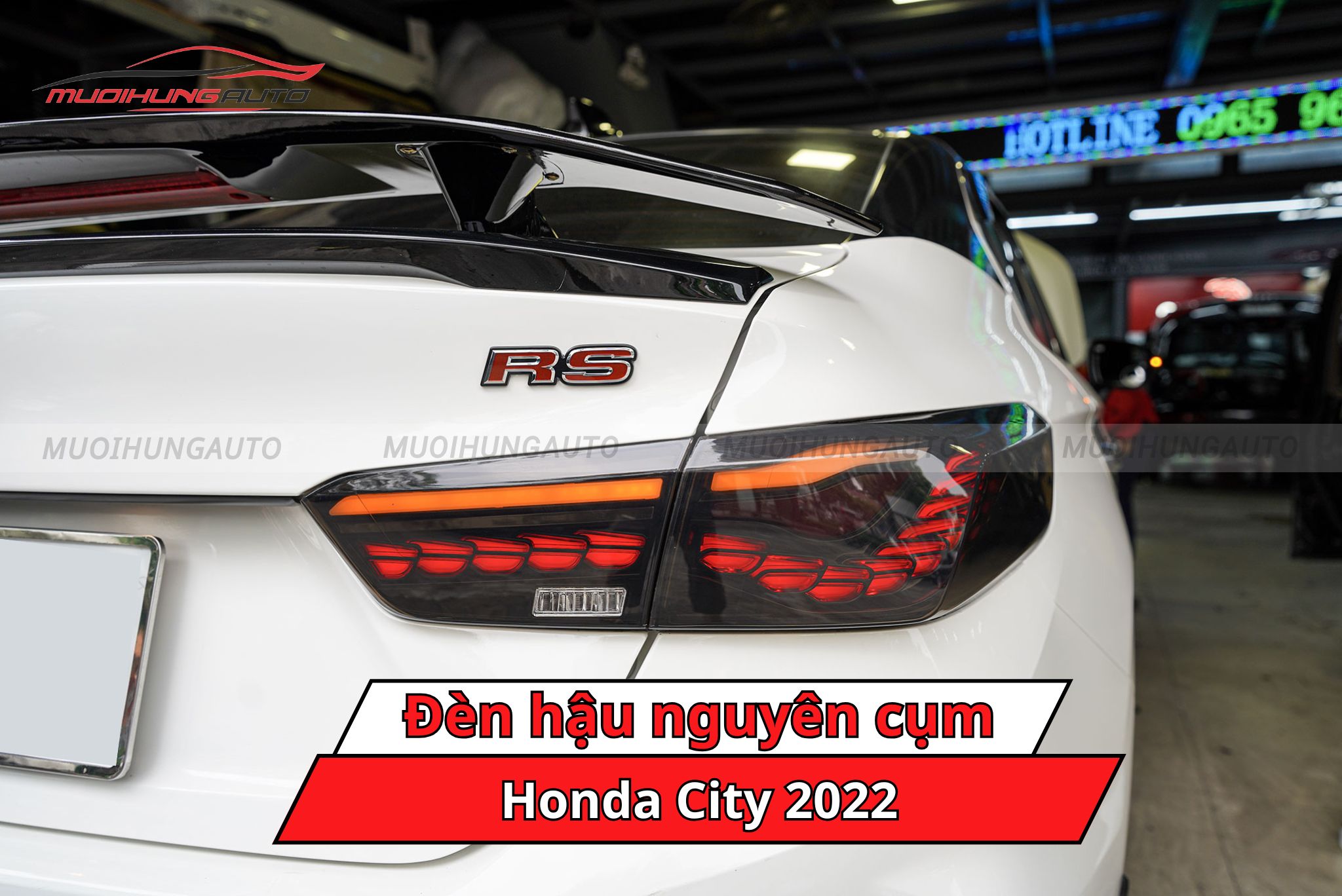 Đèn hậu nguyên cụm cho ô tô Honda City 2022