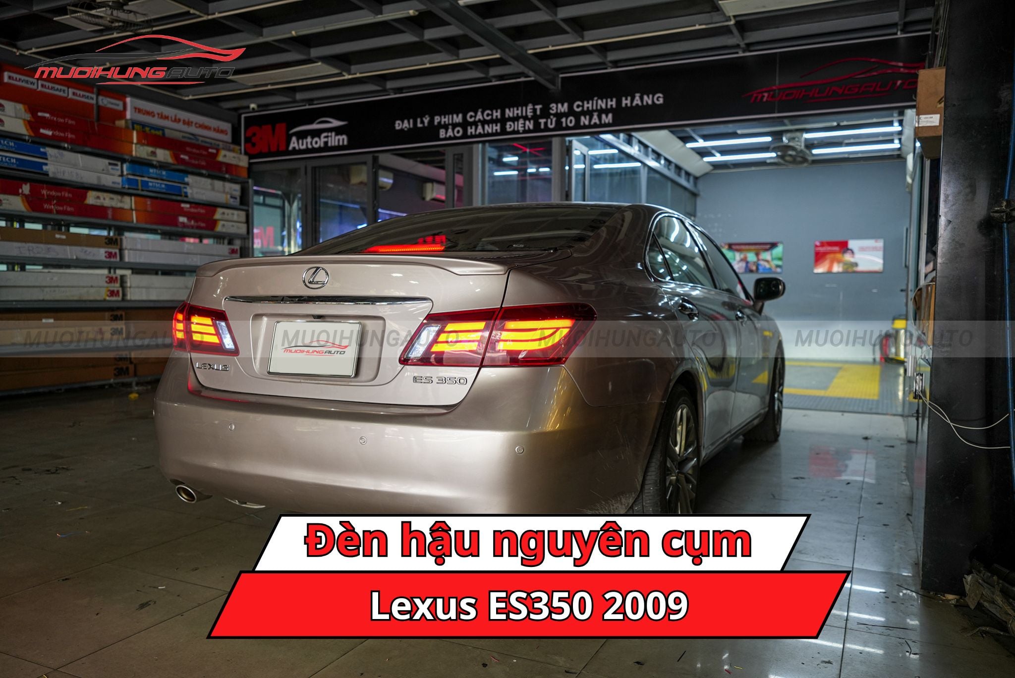Đèn hậu nguyên cụm cho ô tô Lexus ES350 2009