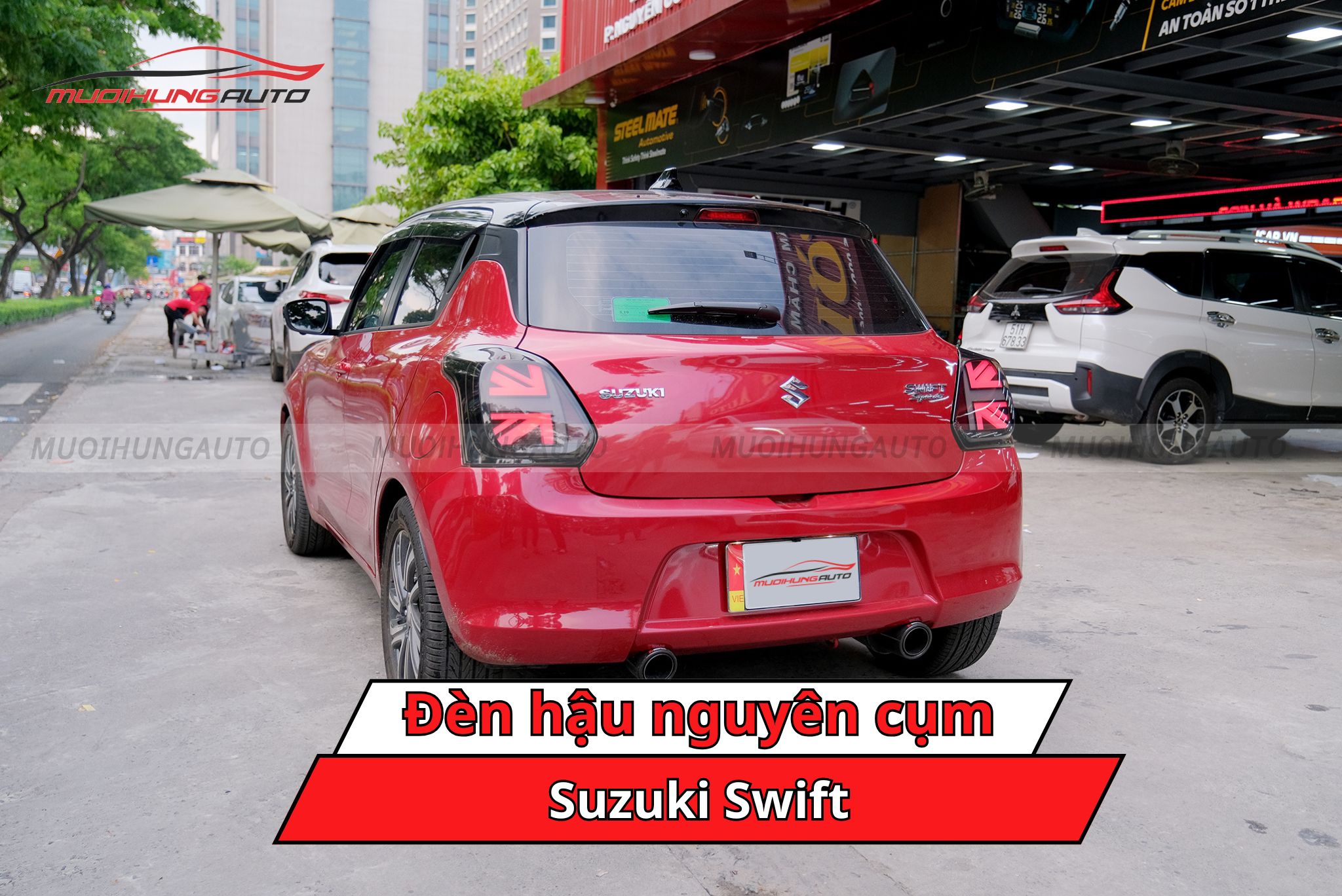 Đèn hậu nguyên cụm cho ô tô Suzuki Swift