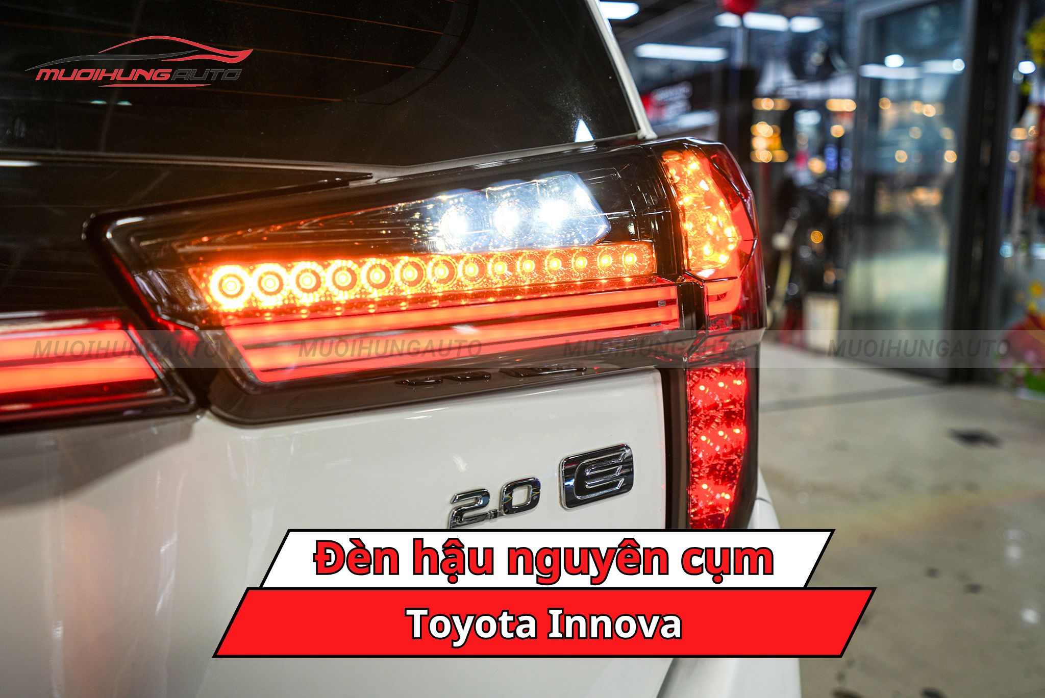 Đèn hậu nguyên cụm cho ô tô Toyota Innova
