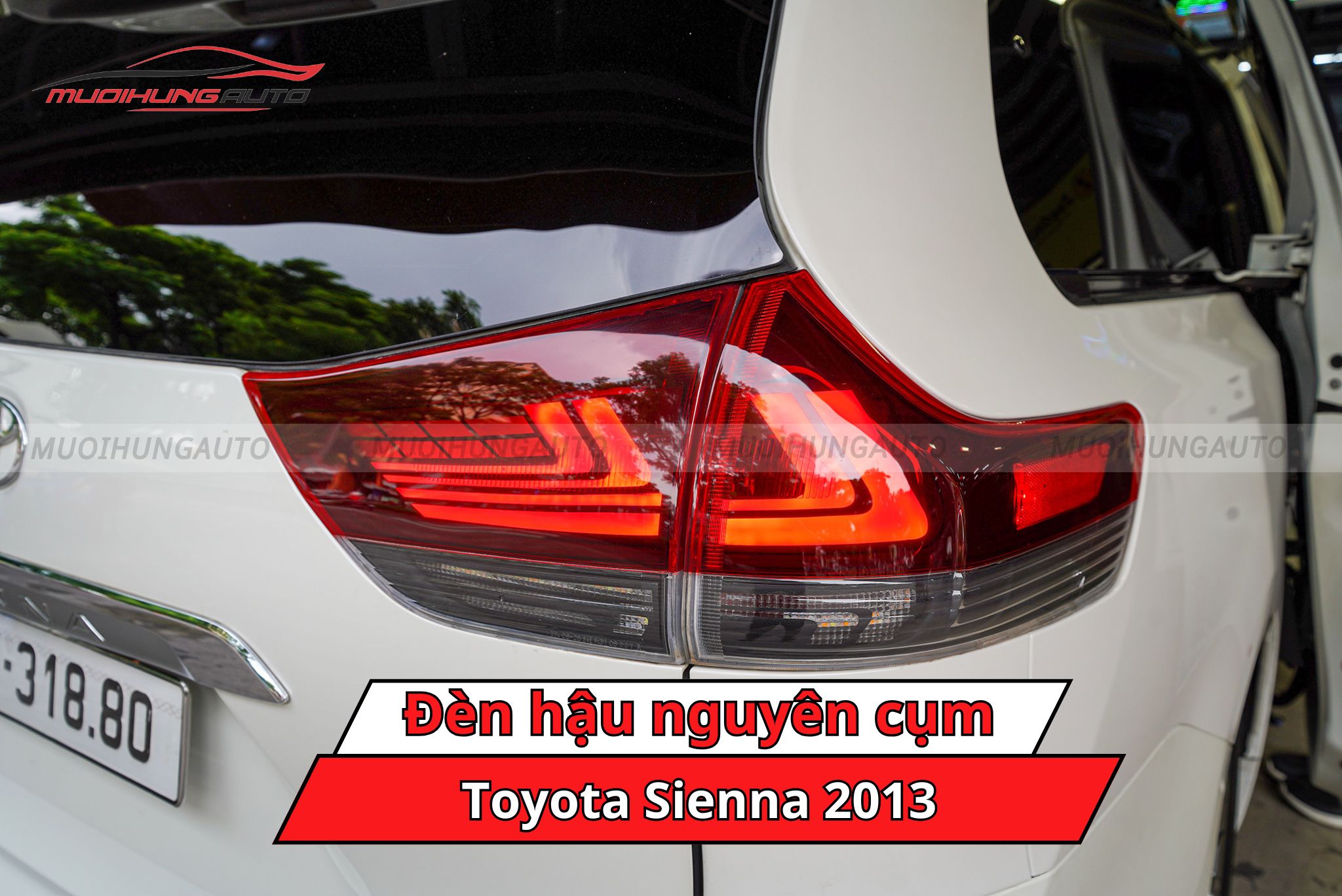 Đèn hậu nguyên cụm cho ô tô Toyota Sienna 2013