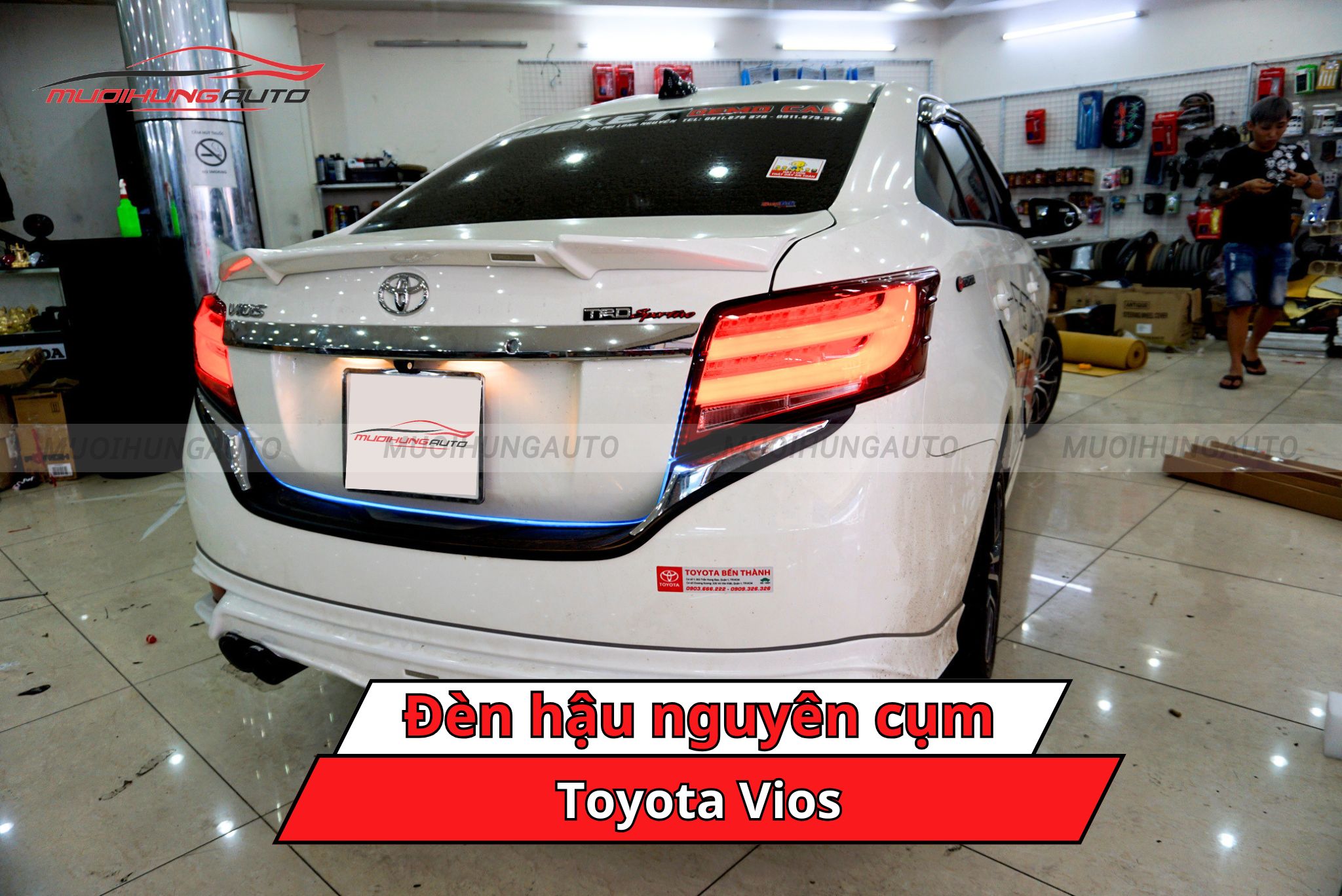 Đèn hậu nguyên cụm cho ô tô Toyota Vios