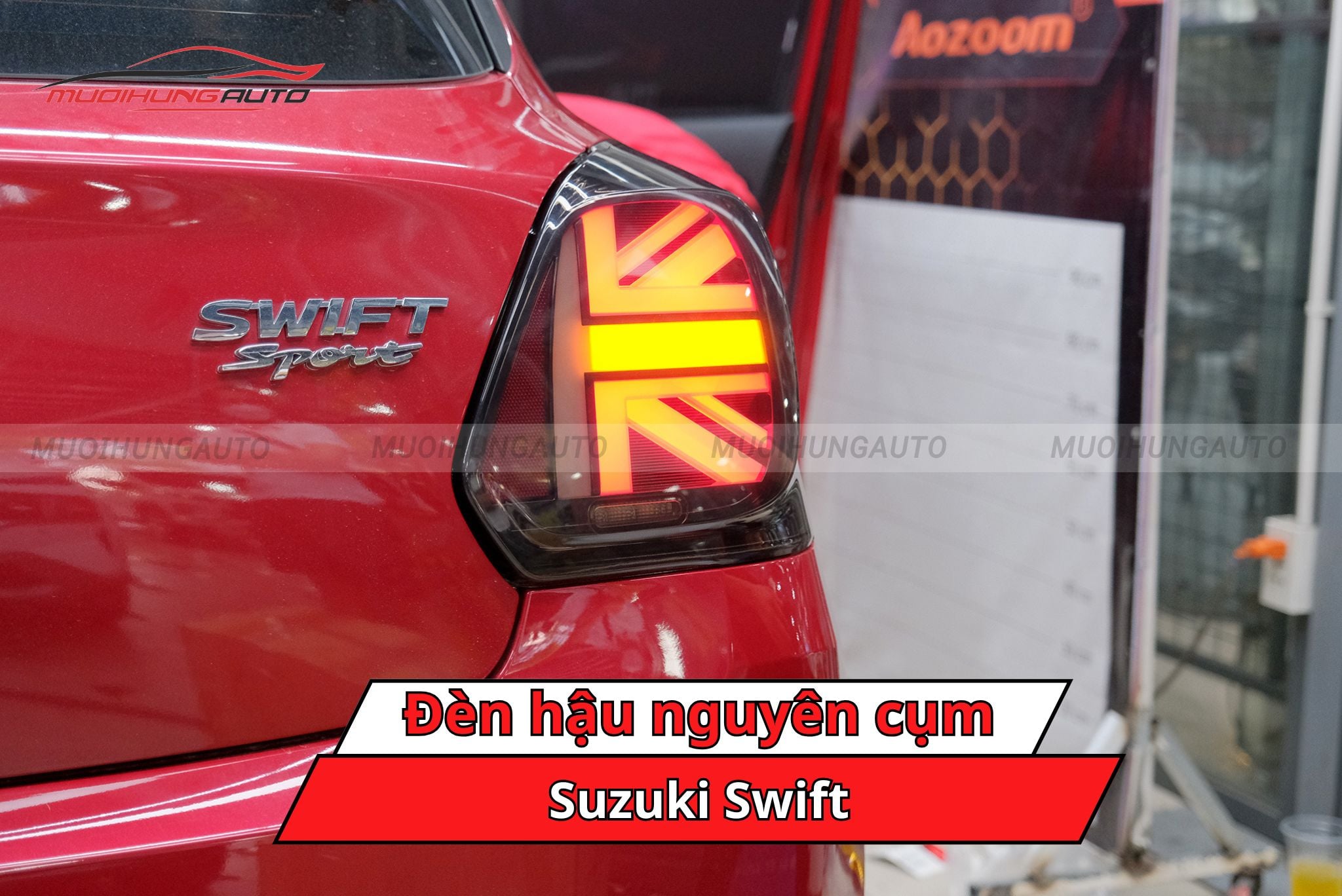 Đèn hậu nguyên cụm cho Suzuki Swift