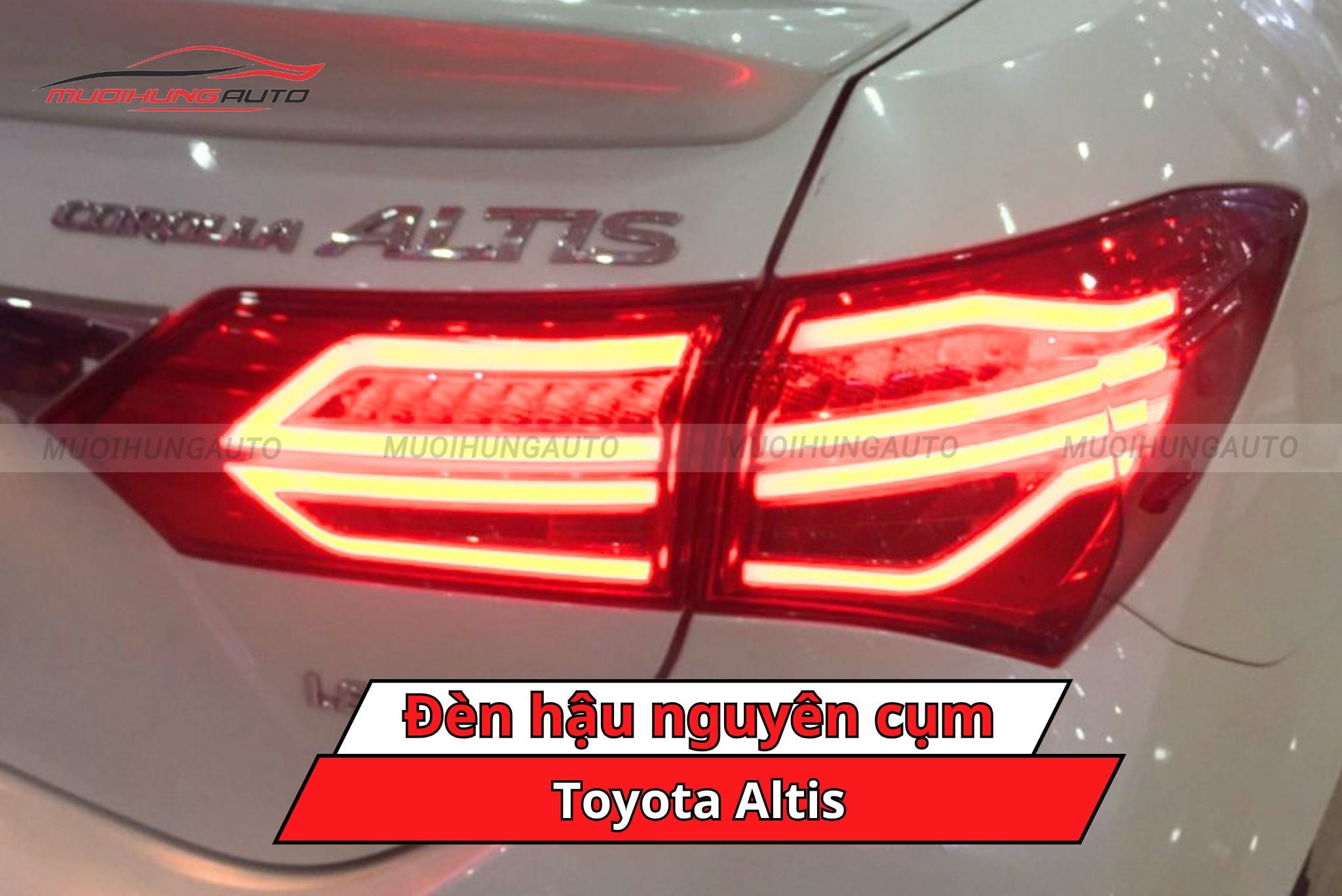 Đèn hậu nguyên cụm cho Toyota Altis