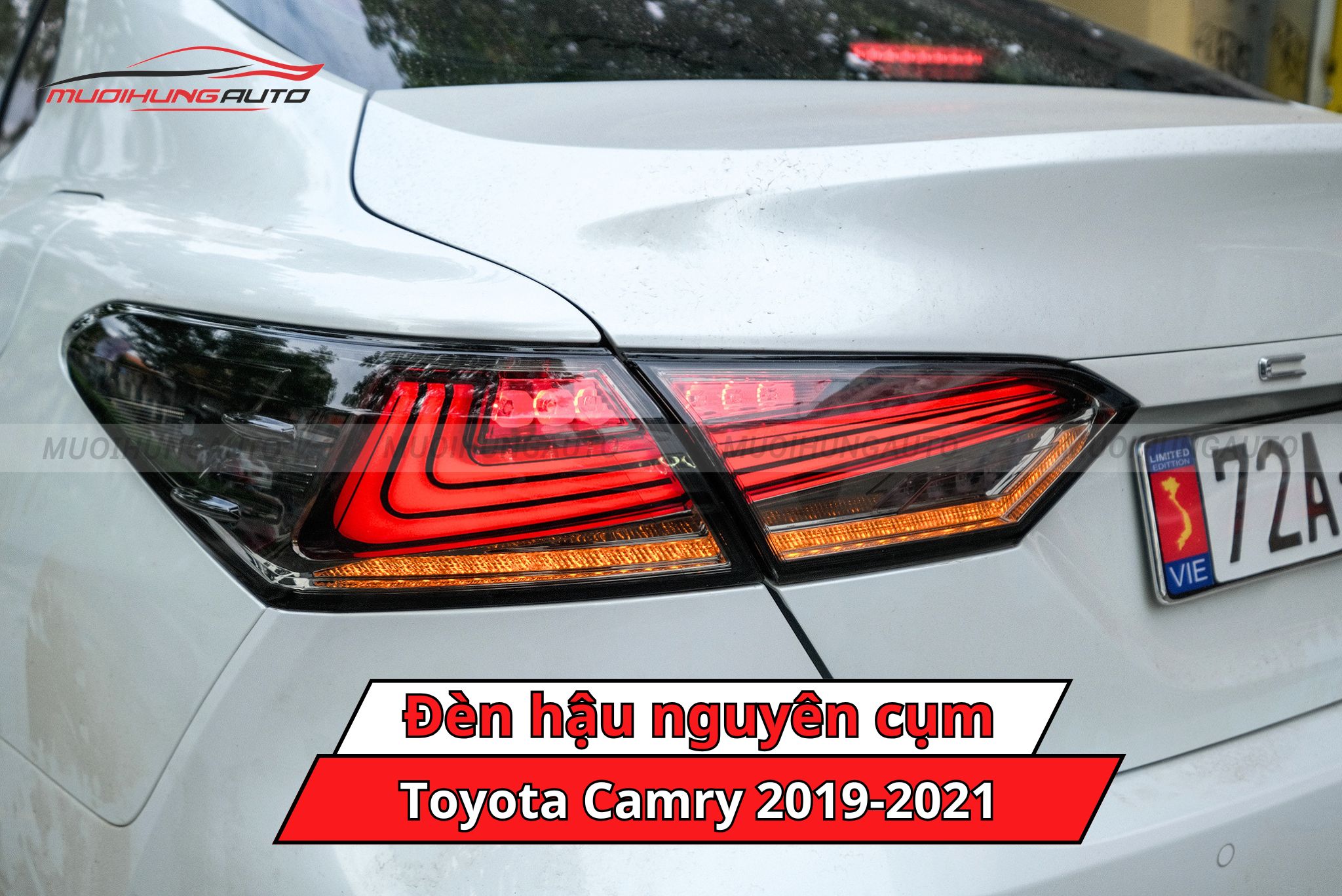 Đèn hậu nguyên cụm cho Toyota Camry 2019-2021