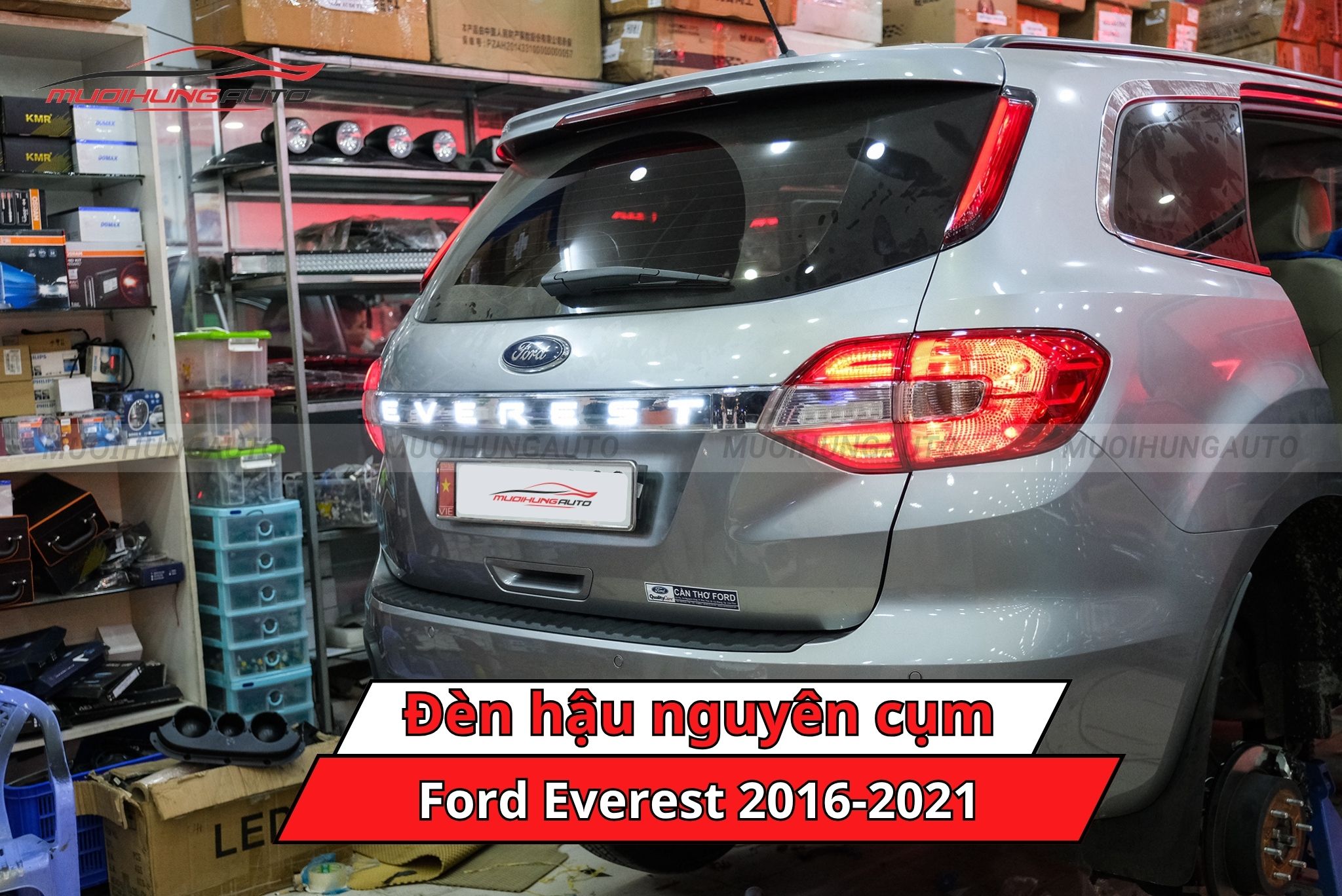 Đèn hậu nguyên cụm cho xe Ford Everest 2016-2021