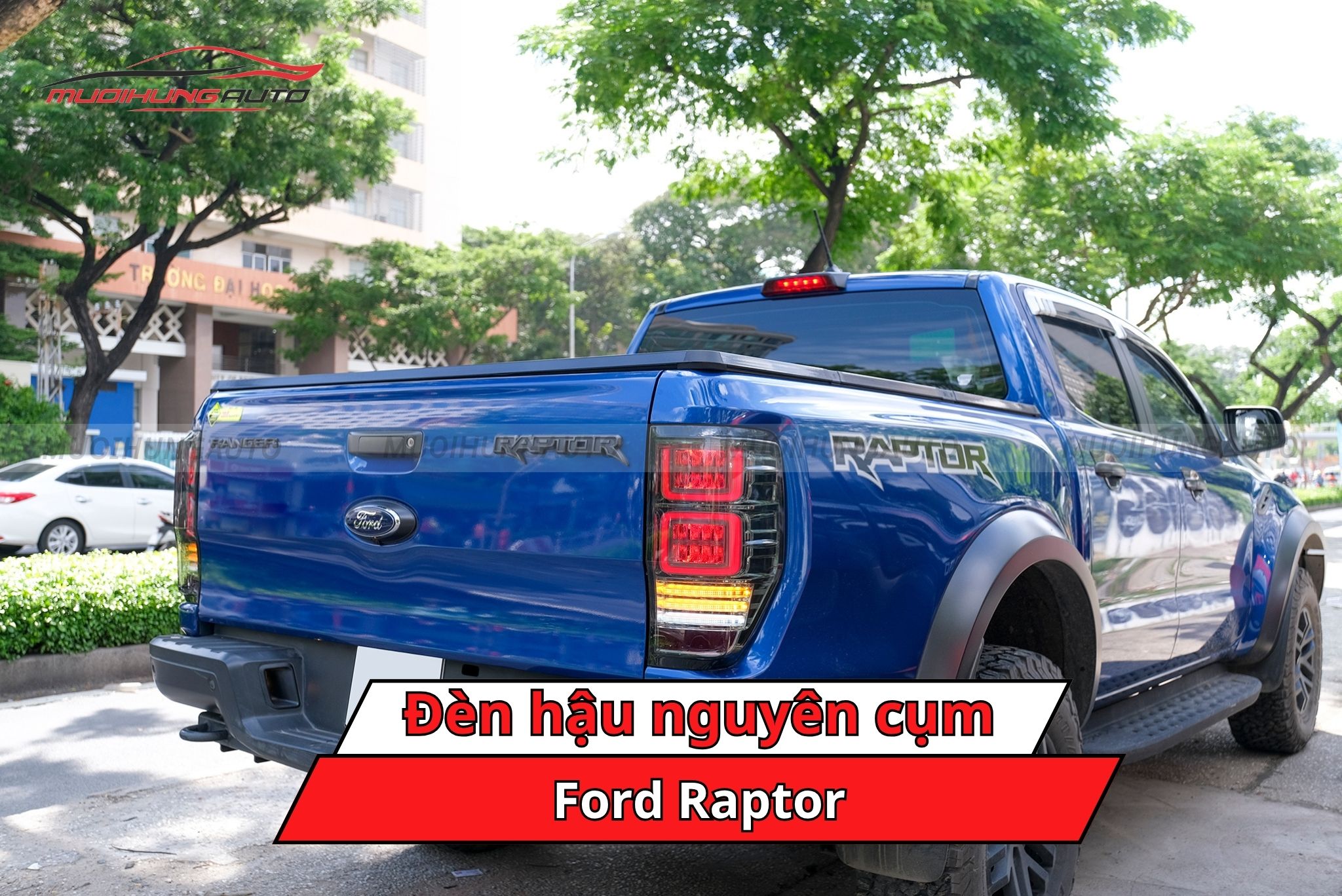 Đèn hậu nguyên cụm cho xe Ford Raptor