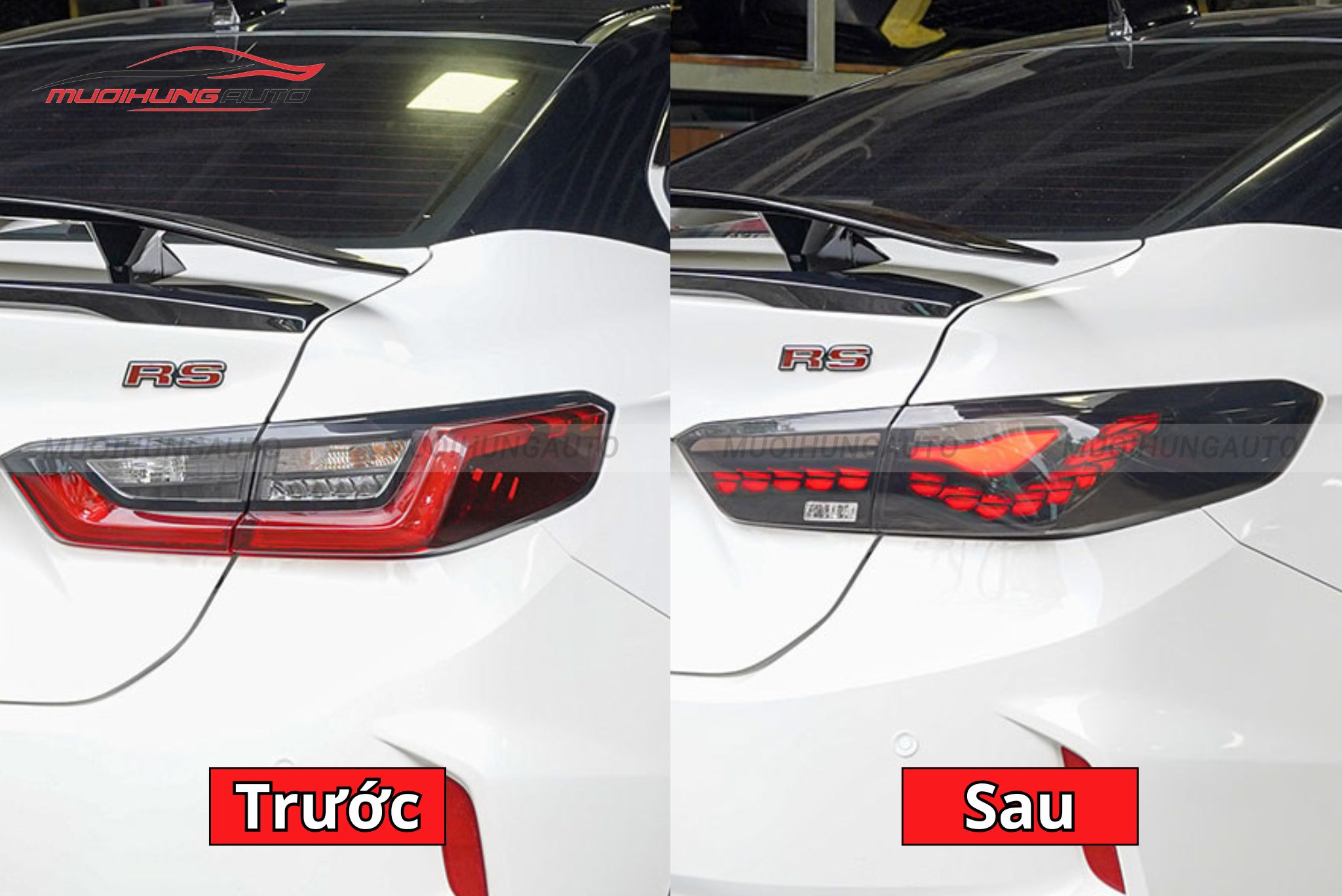 Đèn hậu nguyên cụm cho xe Honda City 2022