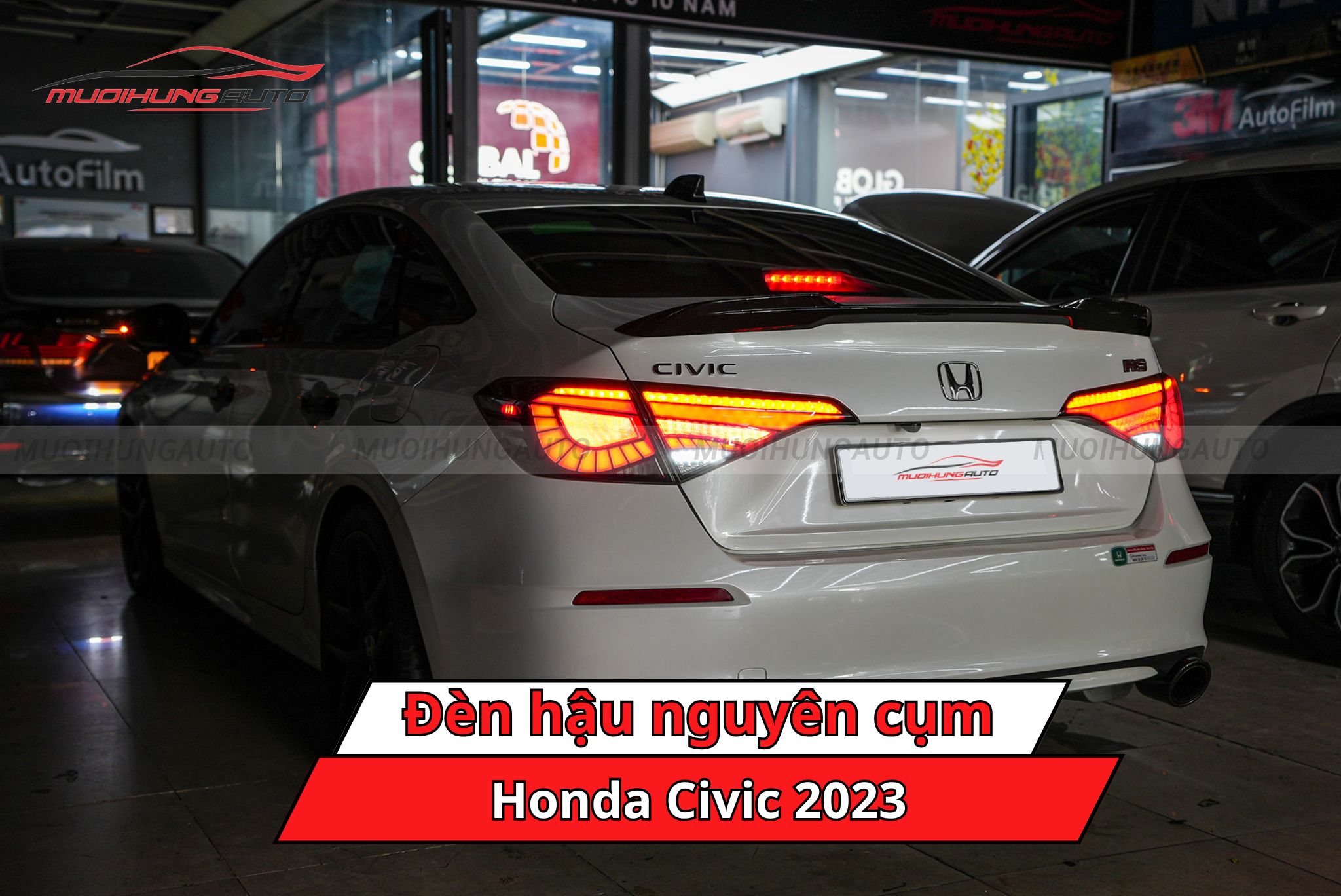 Đèn hậu nguyên cụm cho xe Honda Civic 2023