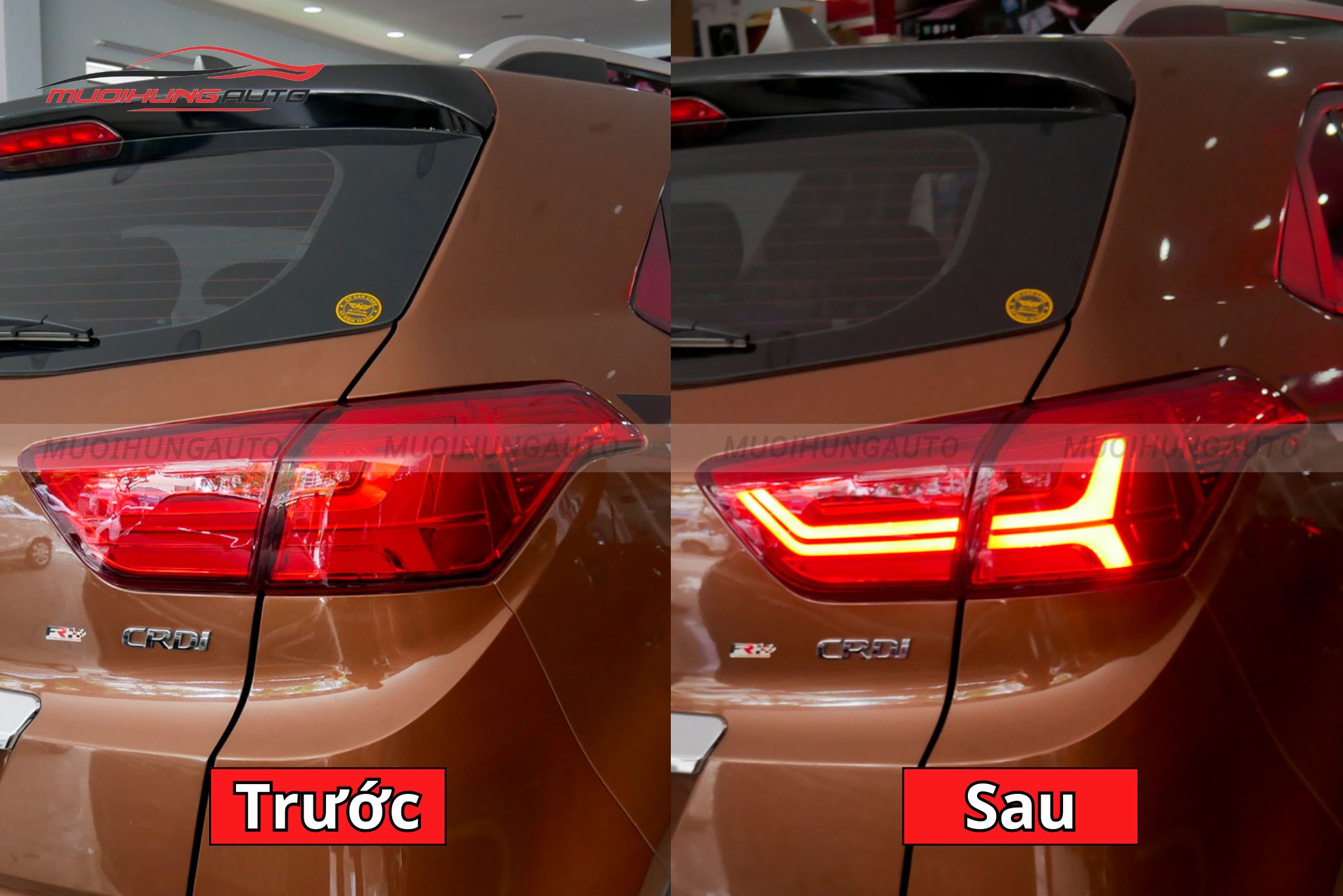 Đèn hậu nguyên cụm cho xe Hyundai Creta