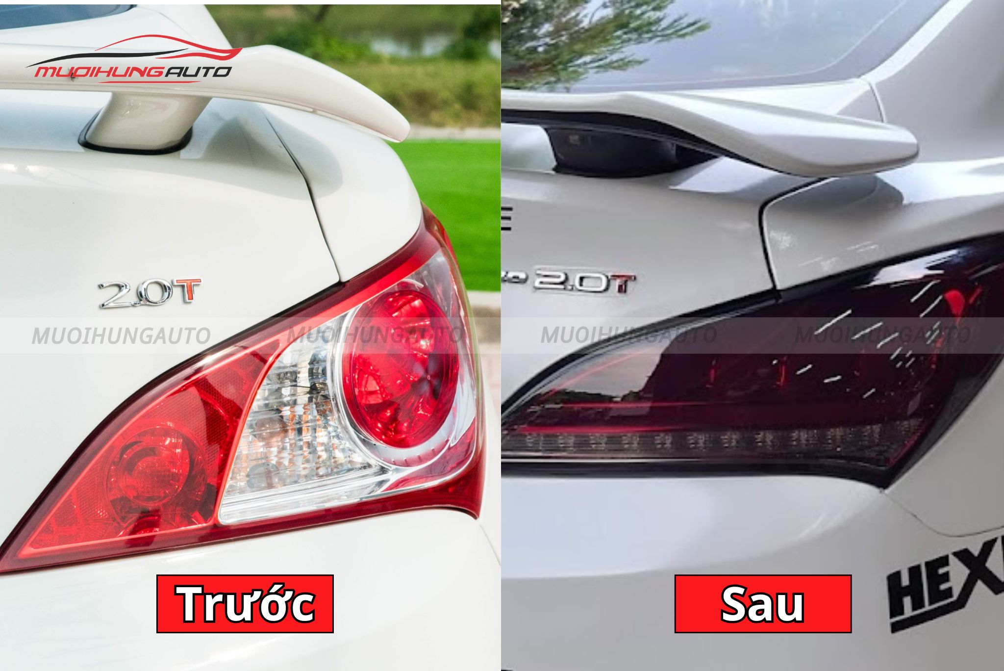 Đèn hậu nguyên cụm cho xe Hyundai Genesis