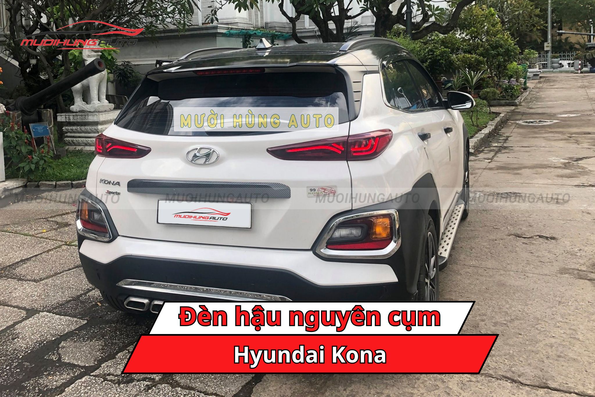 Đèn hậu nguyên cụm cho xe Hyundai Kona