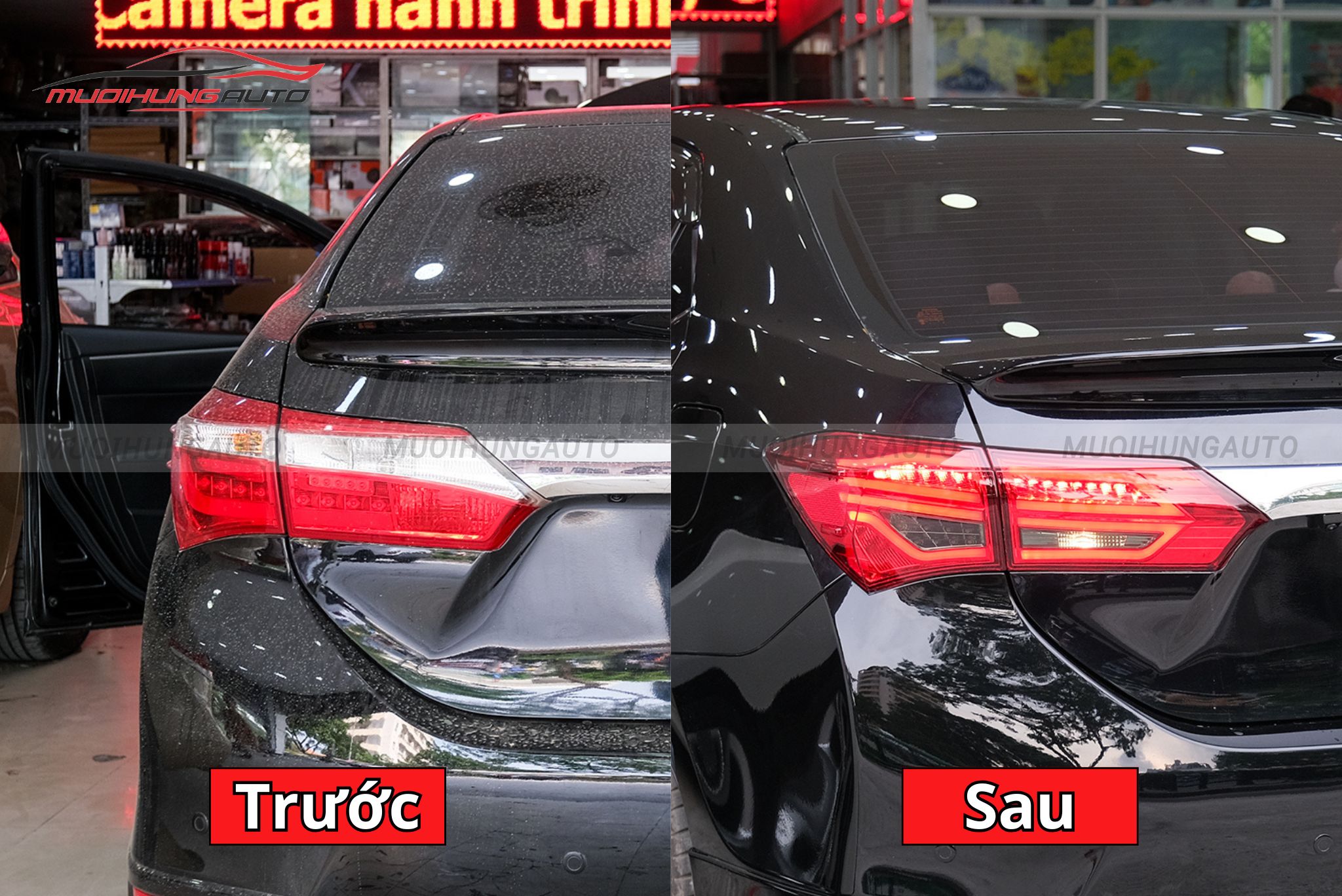 Đèn hậu nguyên cụm cho xe Toyota Altis 2018