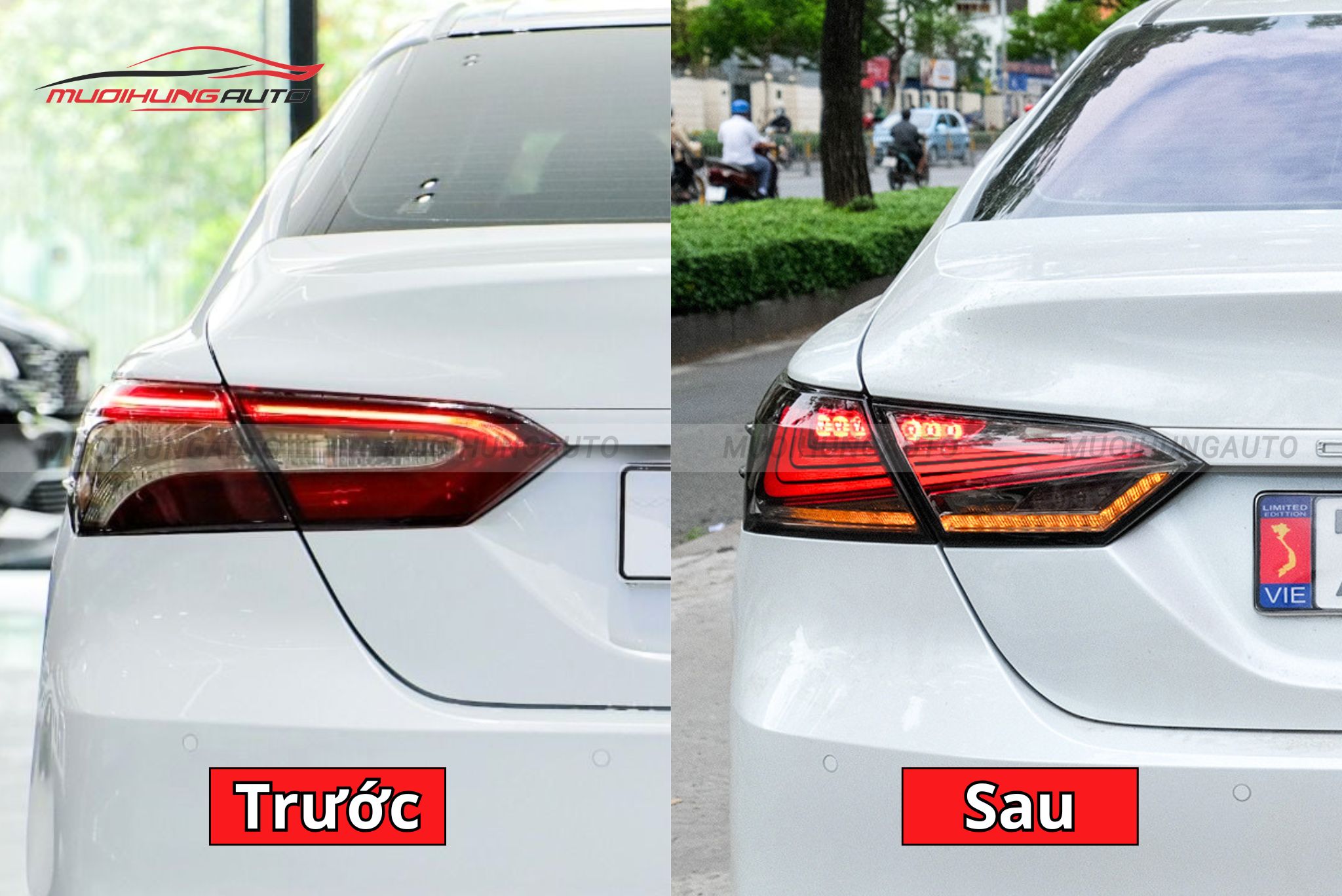 Đèn hậu nguyên cụm cho xe Toyota Camry 2019-2021