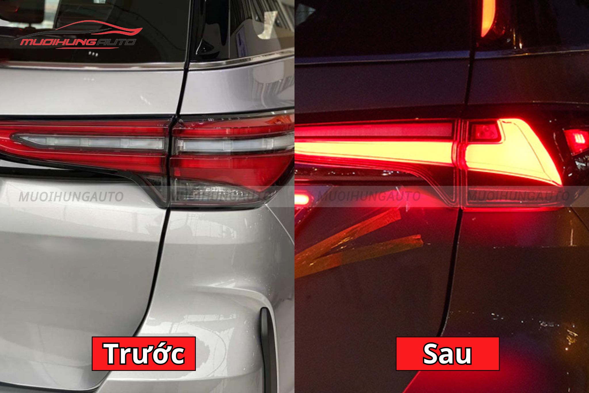 Đèn hậu nguyên cụm cho xe Toyota Fortuner 2019