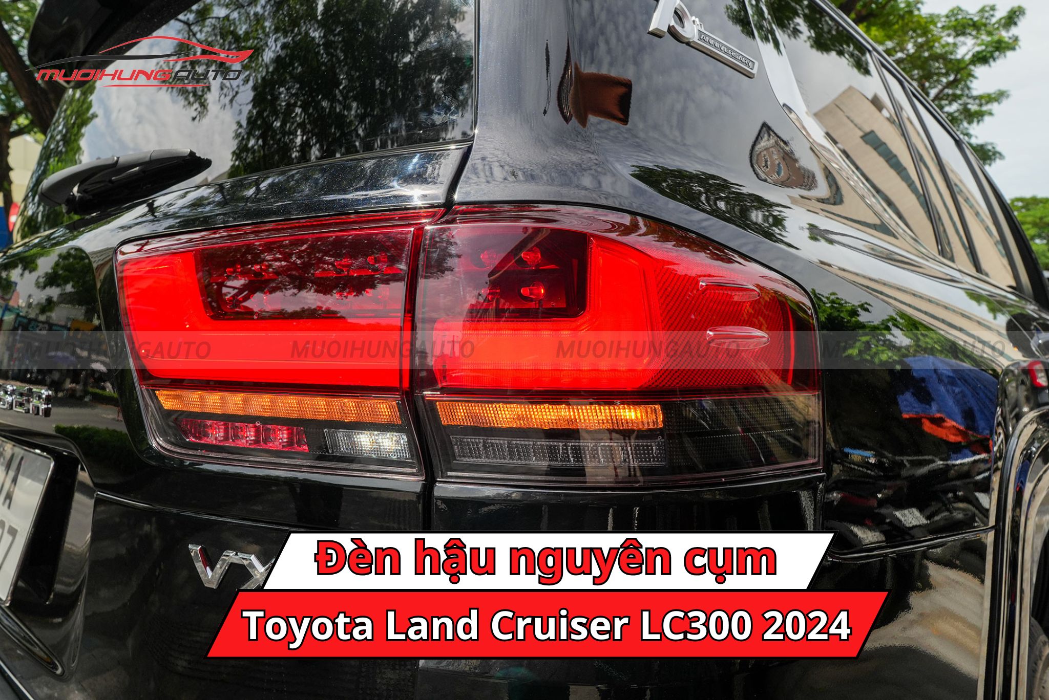 Đèn hậu nguyên cụm cho xe Toyota Land Cruiser LC300 2024