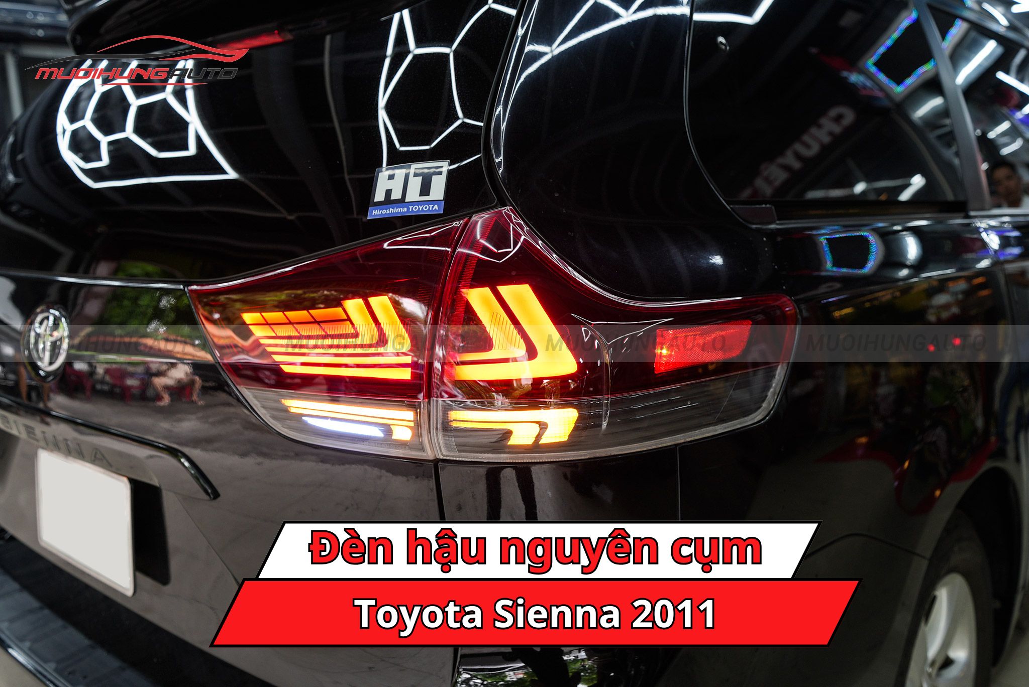Đèn hậu nguyên cụm cho xe Toyota Sienna 2011