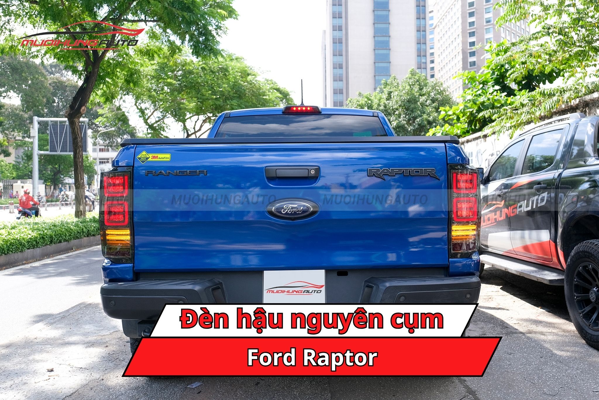 Đèn hậu nguyên cụm Ford Raptor