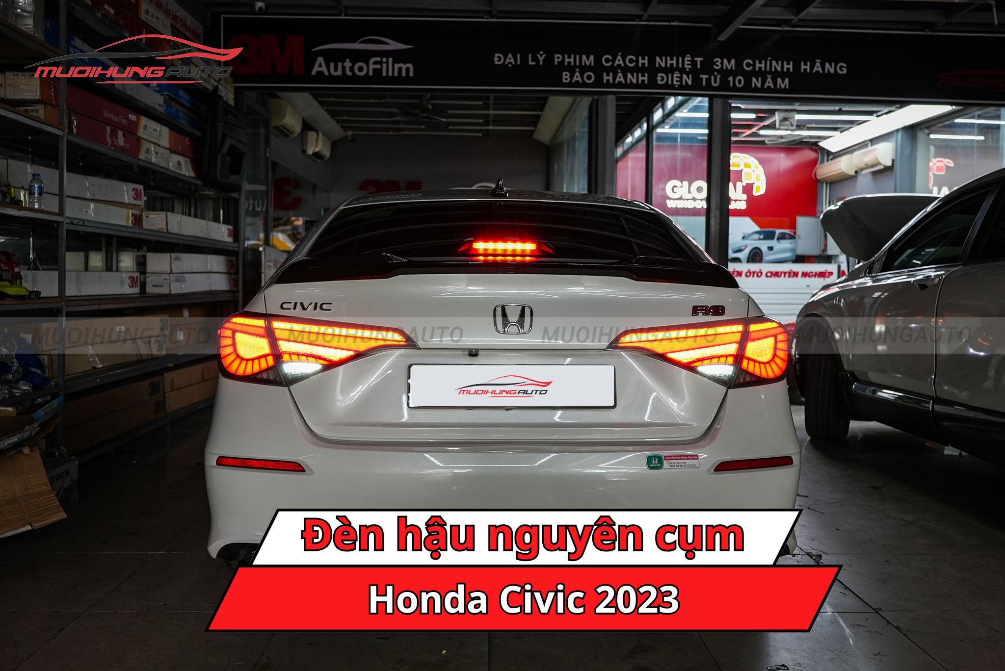 Đèn hậu nguyên cụm Honda Civic 2023