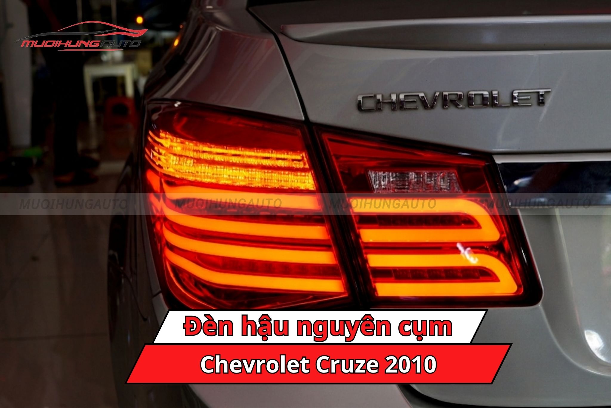 Đèn hậu nguyên cụm ô tô Chevrolet Cruze 2010
