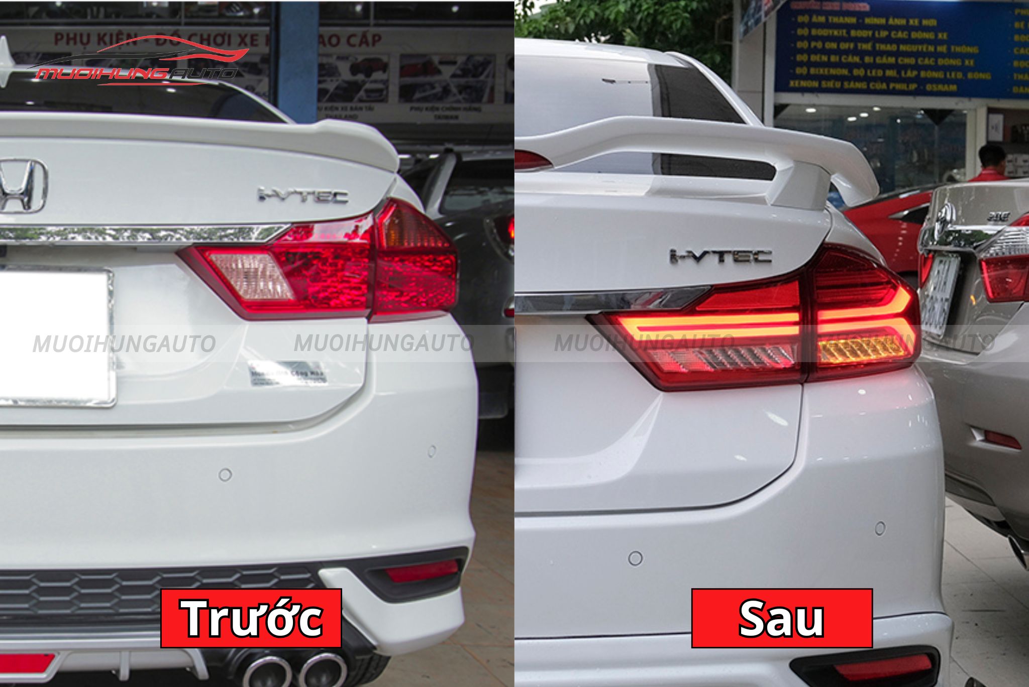 Đèn hậu nguyên cụm ô tô Honda City 2019