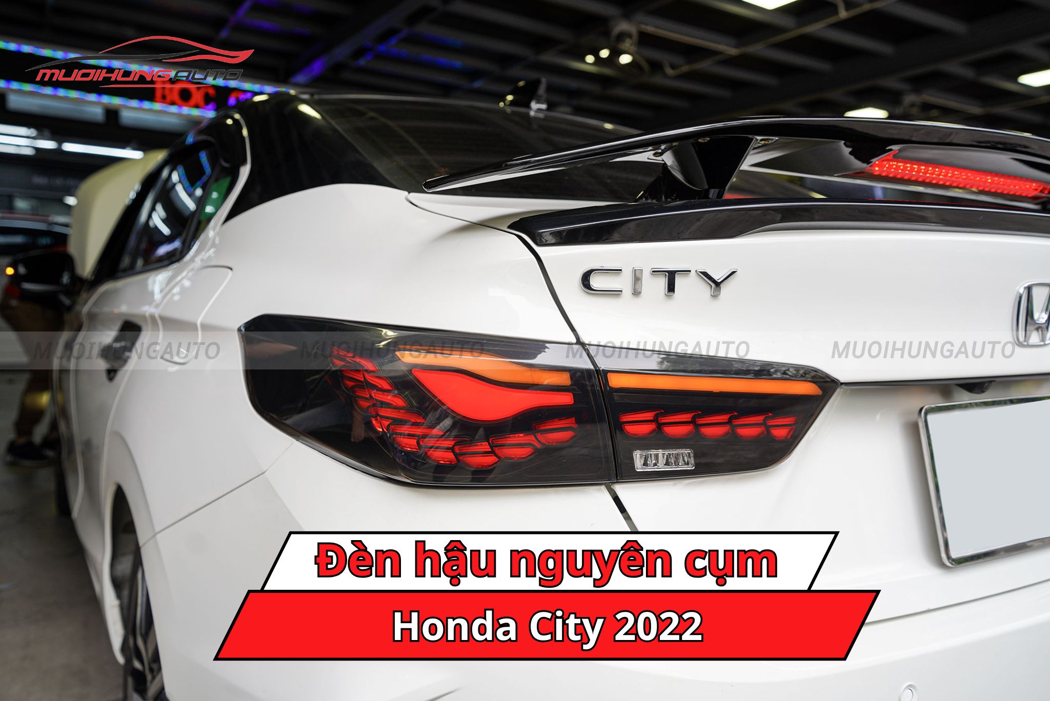 Đèn hậu nguyên cụm ô tô Honda City 2022