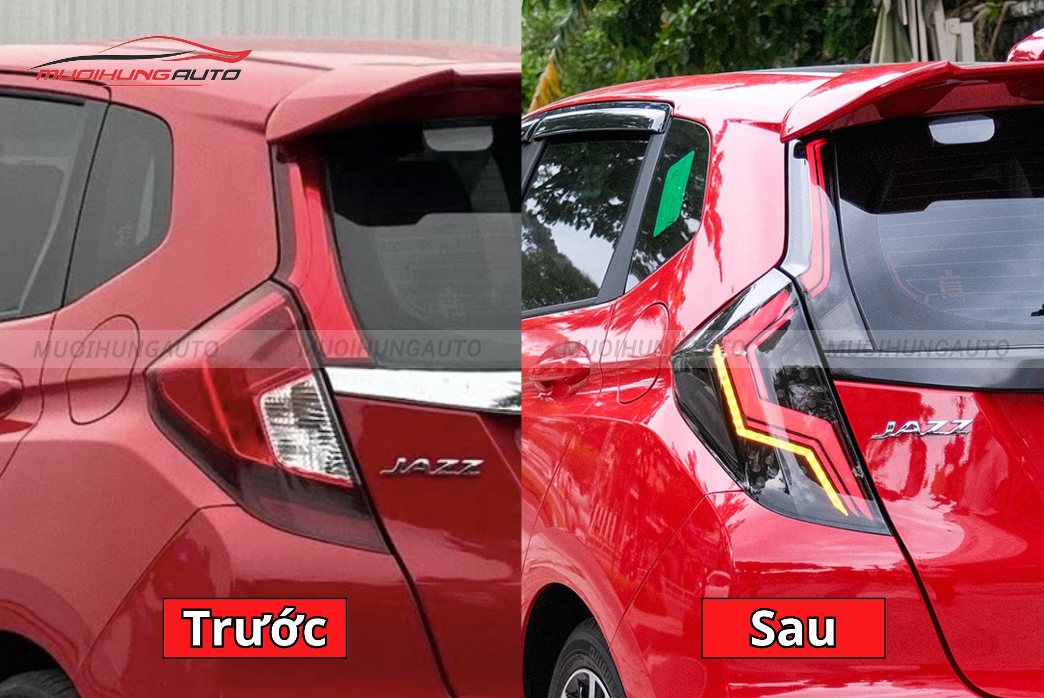 Đèn hậu nguyên cụm ô tô Honda Jazz