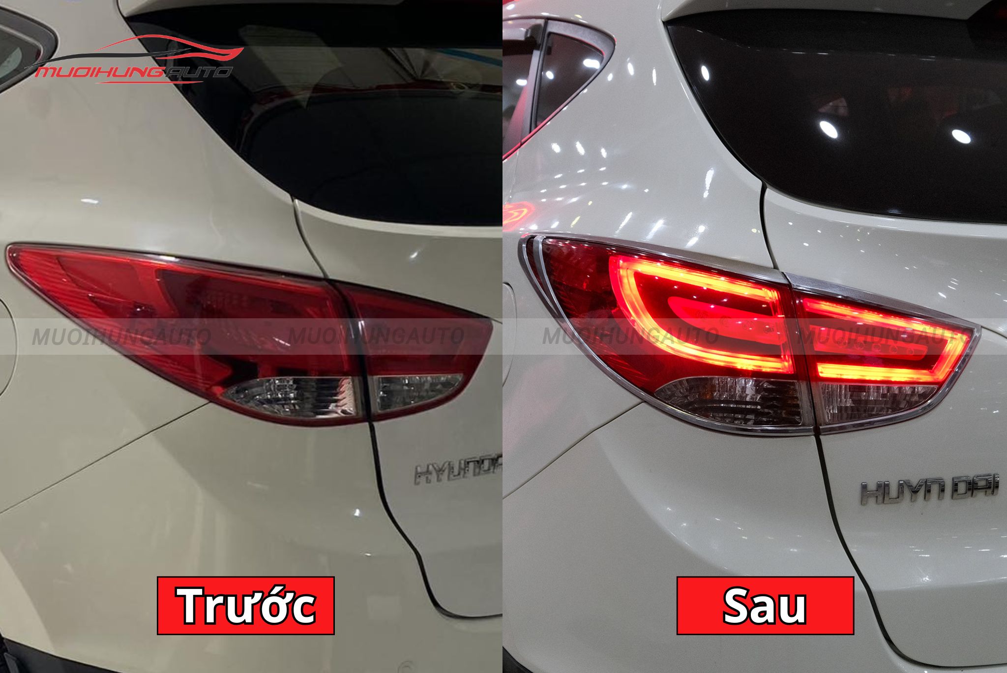 Đèn hậu nguyên cụm ô tô Hyundai Tucson