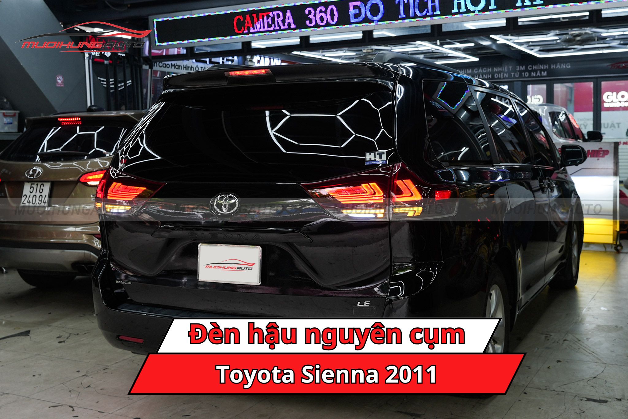 Đèn hậu nguyên cụm ô tô Toyota Sienna 2011