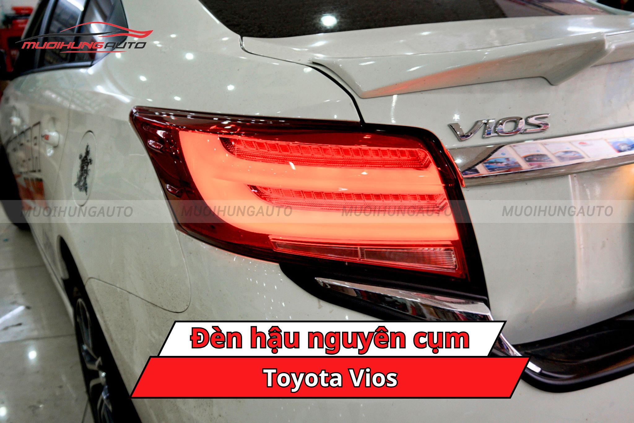 Đèn hậu nguyên cụm ô tô Toyota Vios
