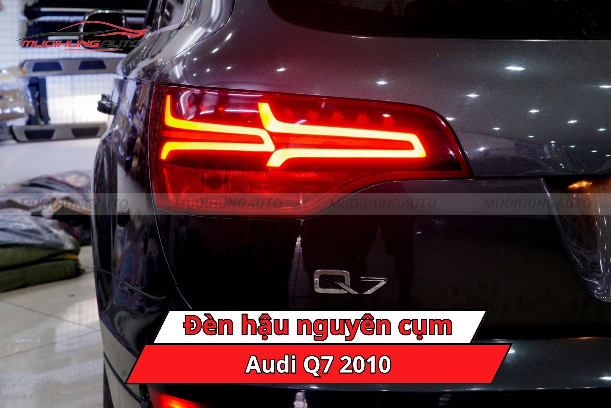 Đèn hậu nguyên cụm xe Audi Q7 2010