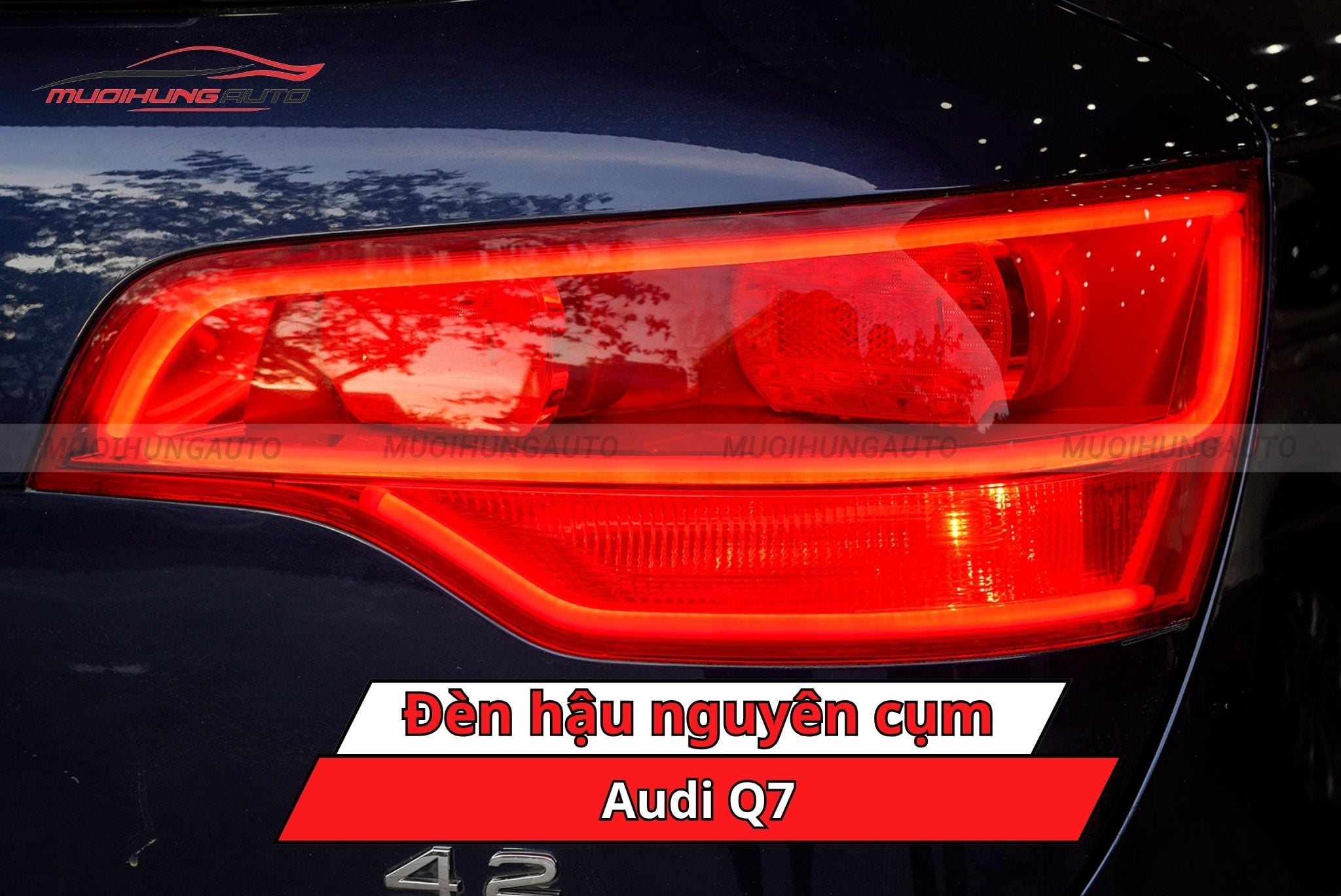 Đèn hậu nguyên cụm xe Audi Q7