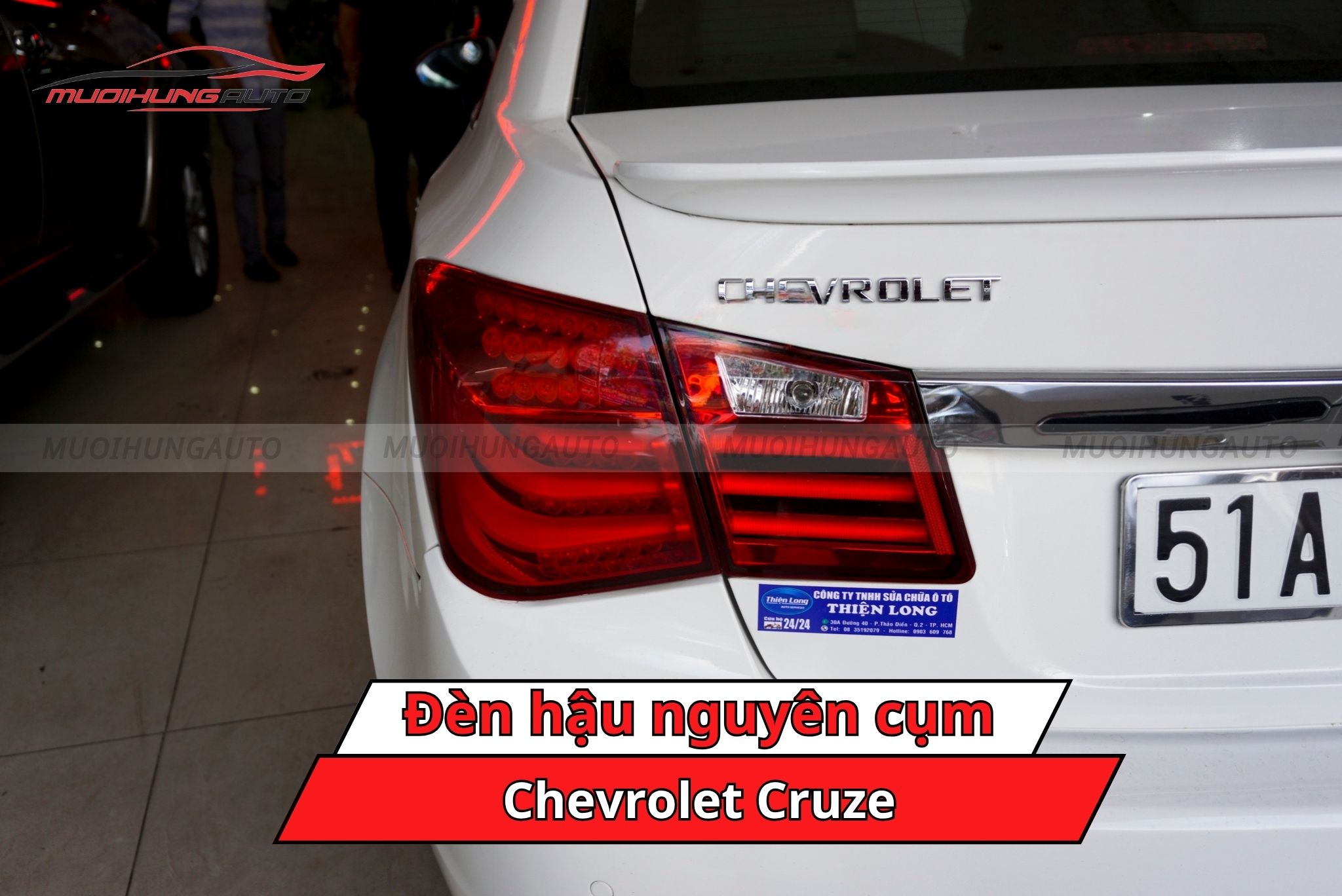 Đèn hậu nguyên cụm xe Chevrolet Cruze