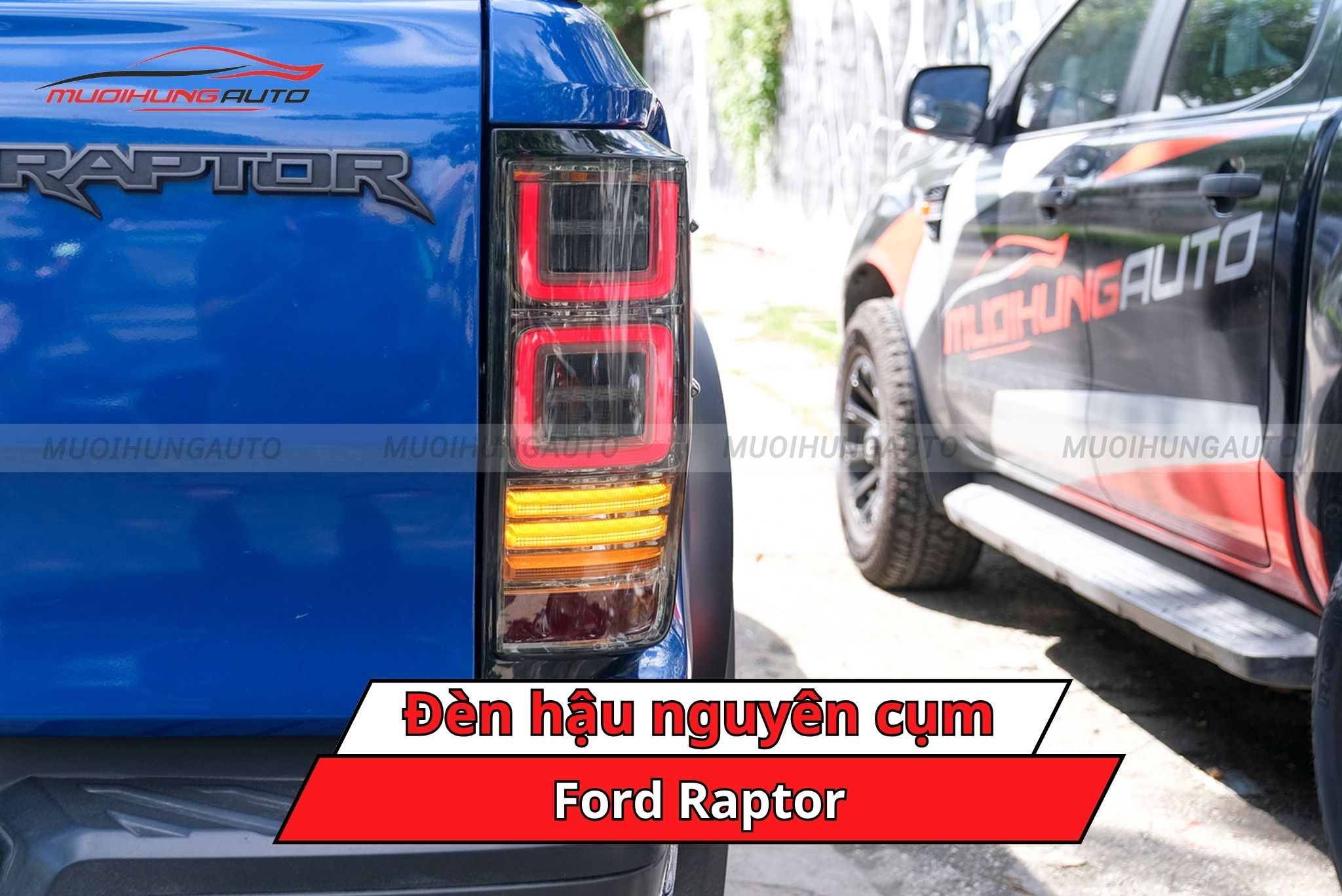 Đèn hậu nguyên cụm xe Ford Raptor