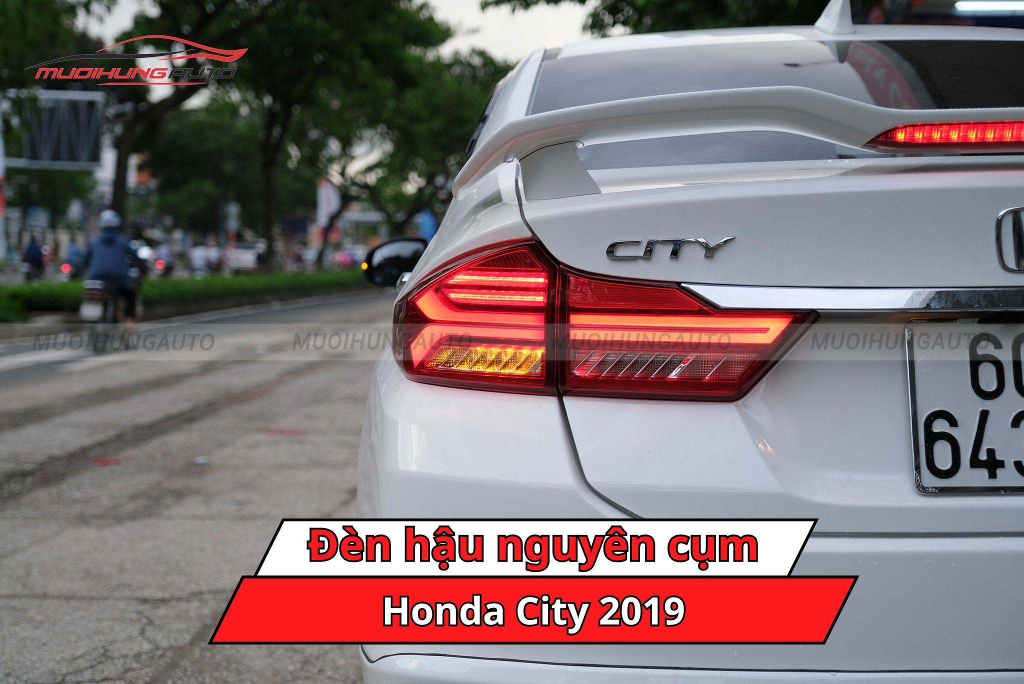 Đèn hậu nguyên cụm xe Honda City 2019