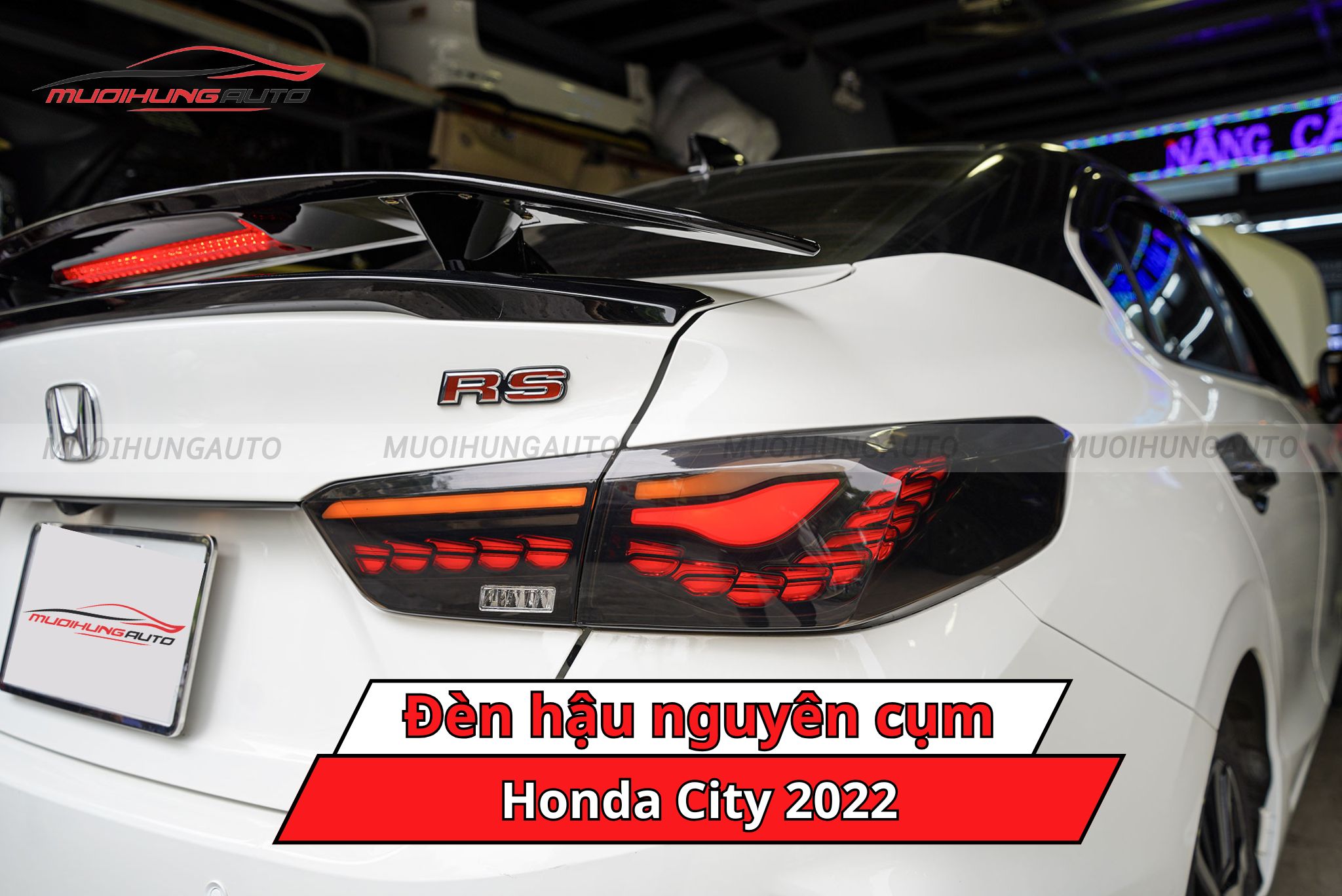 Đèn hậu nguyên cụm xe Honda City 2022