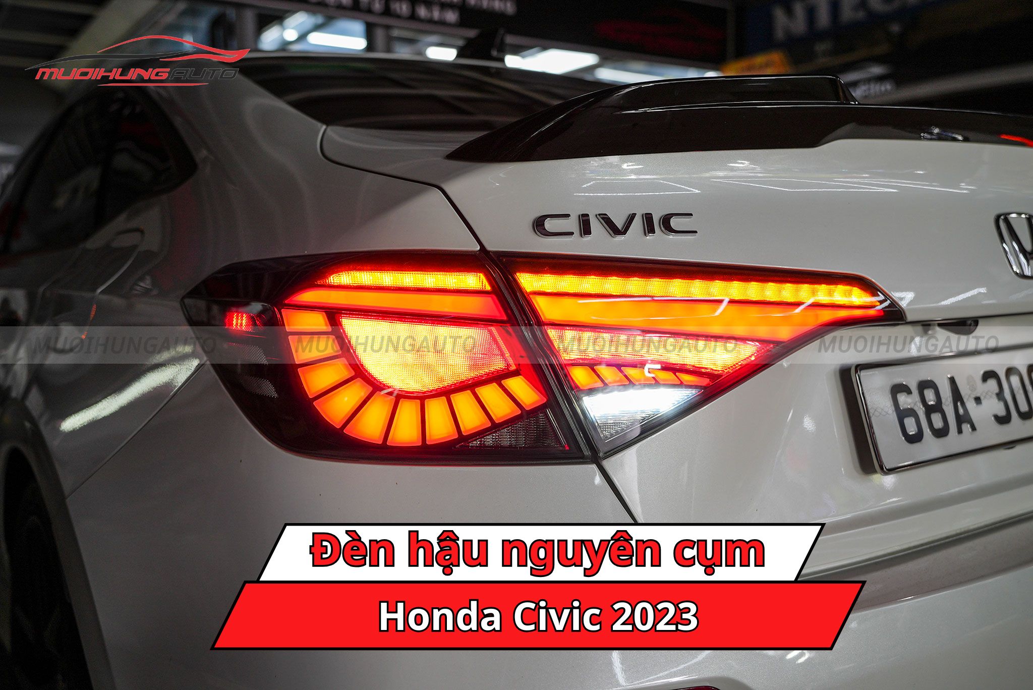 Đèn hậu nguyên cụm xe Honda Civic 2023
