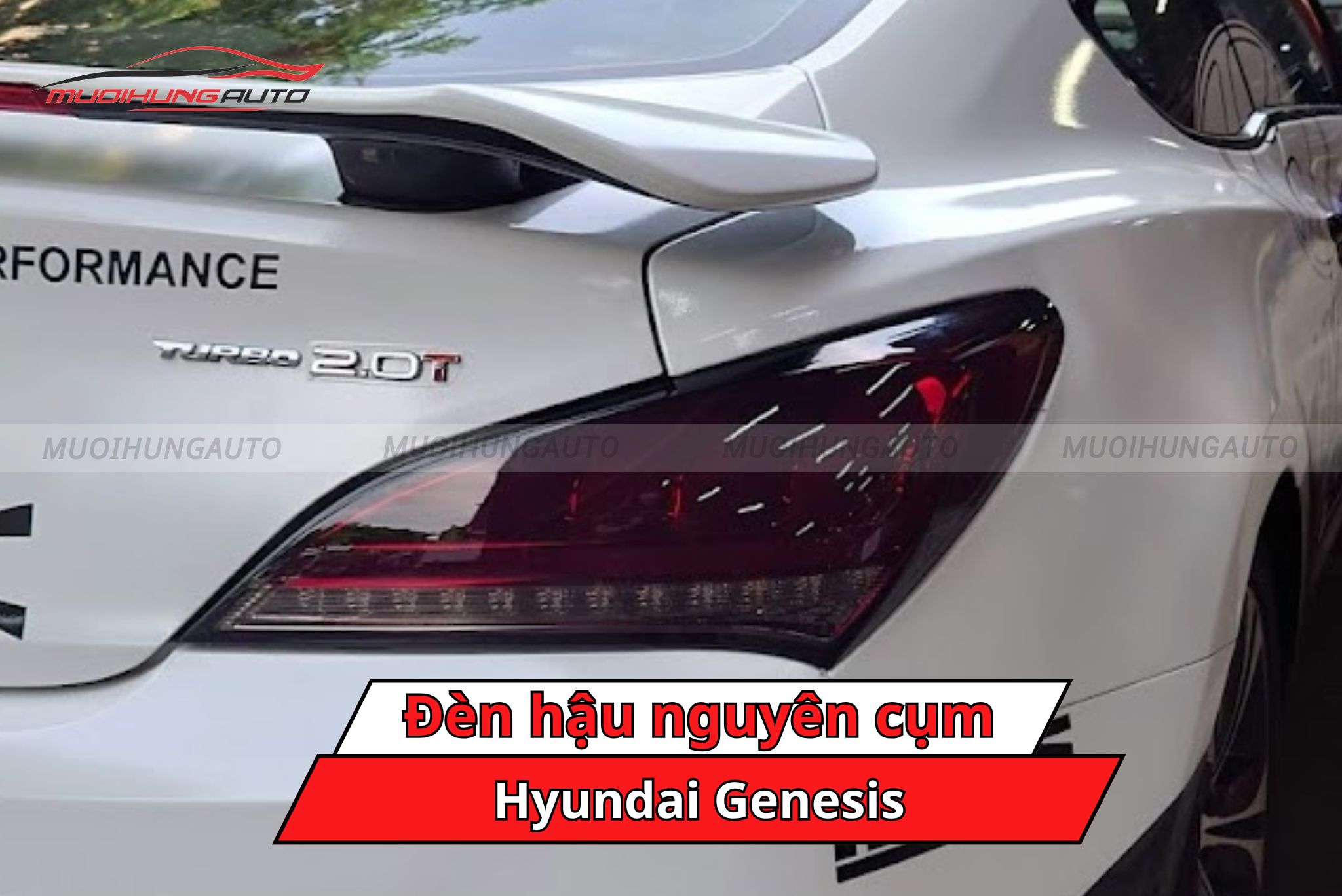 Đèn hậu nguyên cụm xe Hyundai Genesis