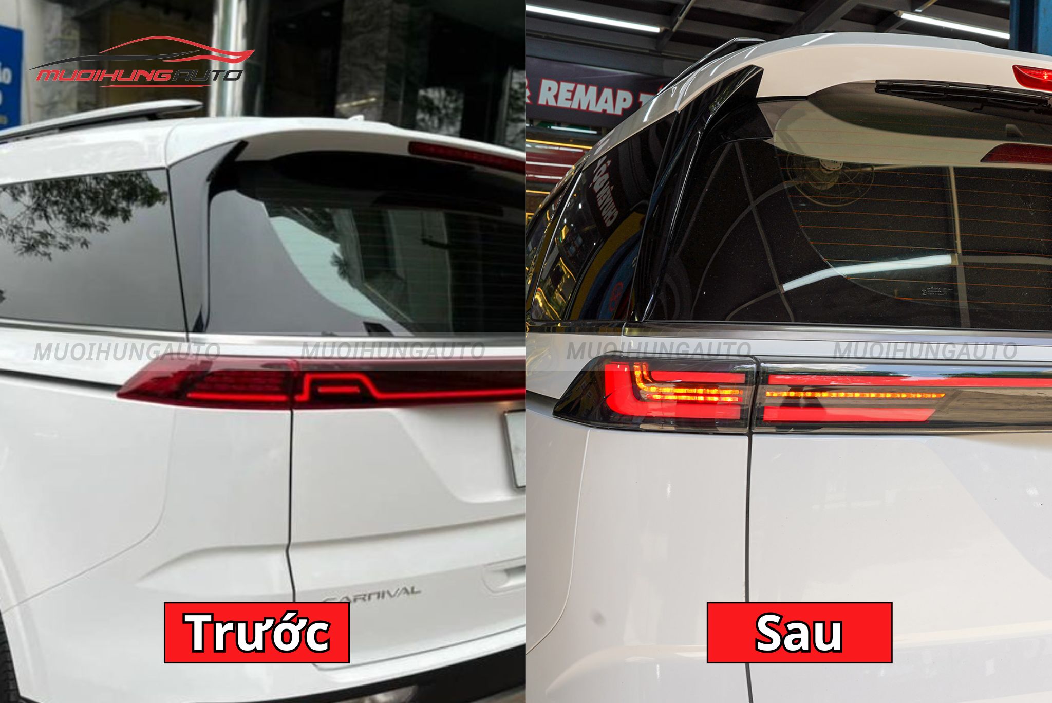 Đèn hậu nguyên cụm xe Kia Carnival 2022
