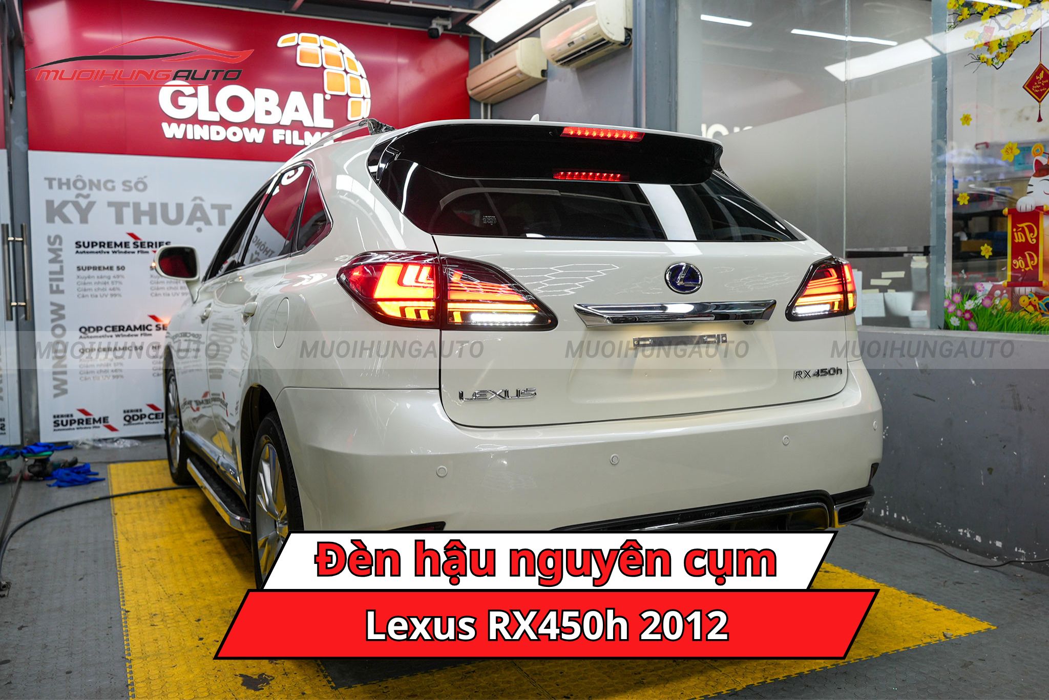 Đèn hậu nguyên cụm xe Lexus RX450h 2012