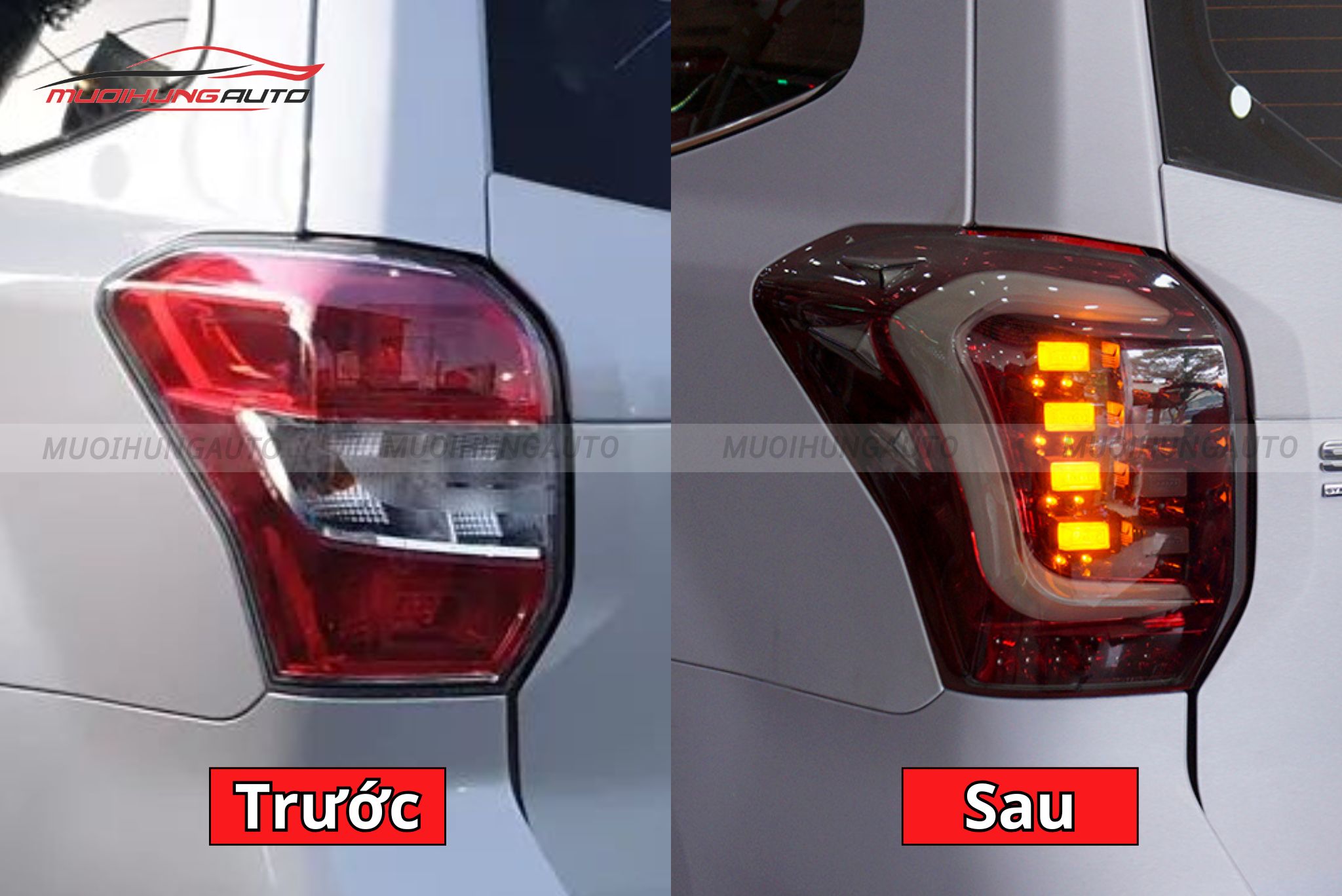 Đèn hậu nguyên cụm xe Subaru Forester