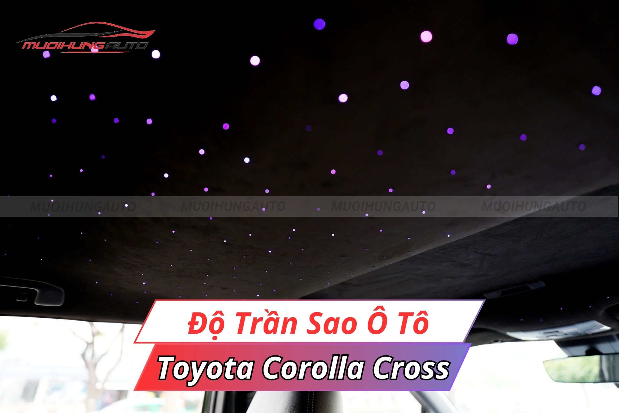 Đèn LED chiếu sao trần cho xe Toyota Corolla Cross