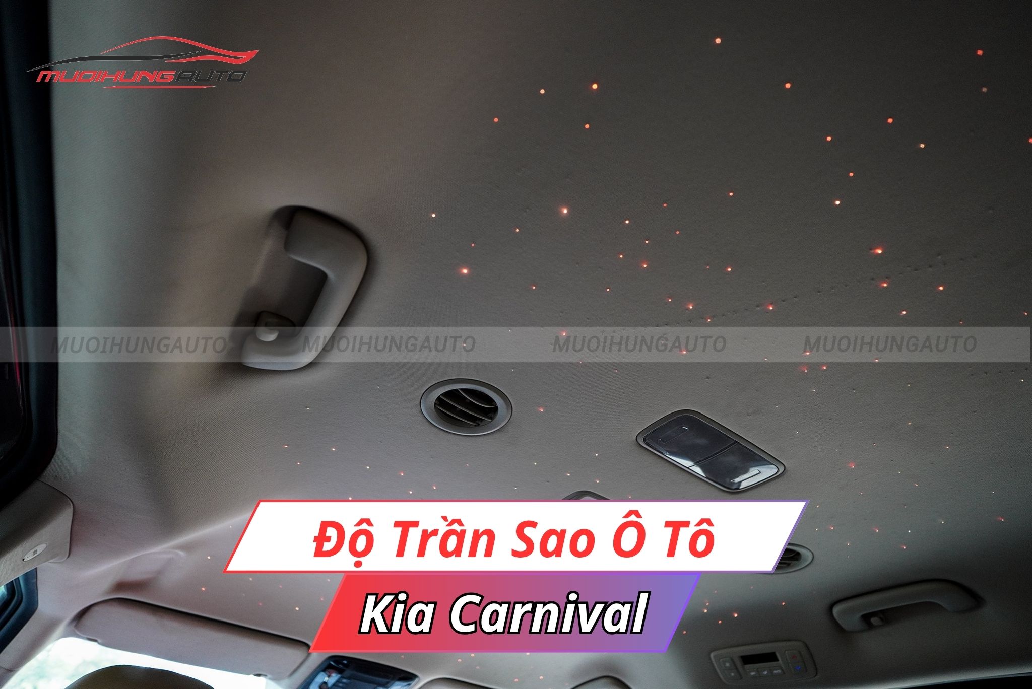 Đèn LED chiếu sao trần Kia Carnival